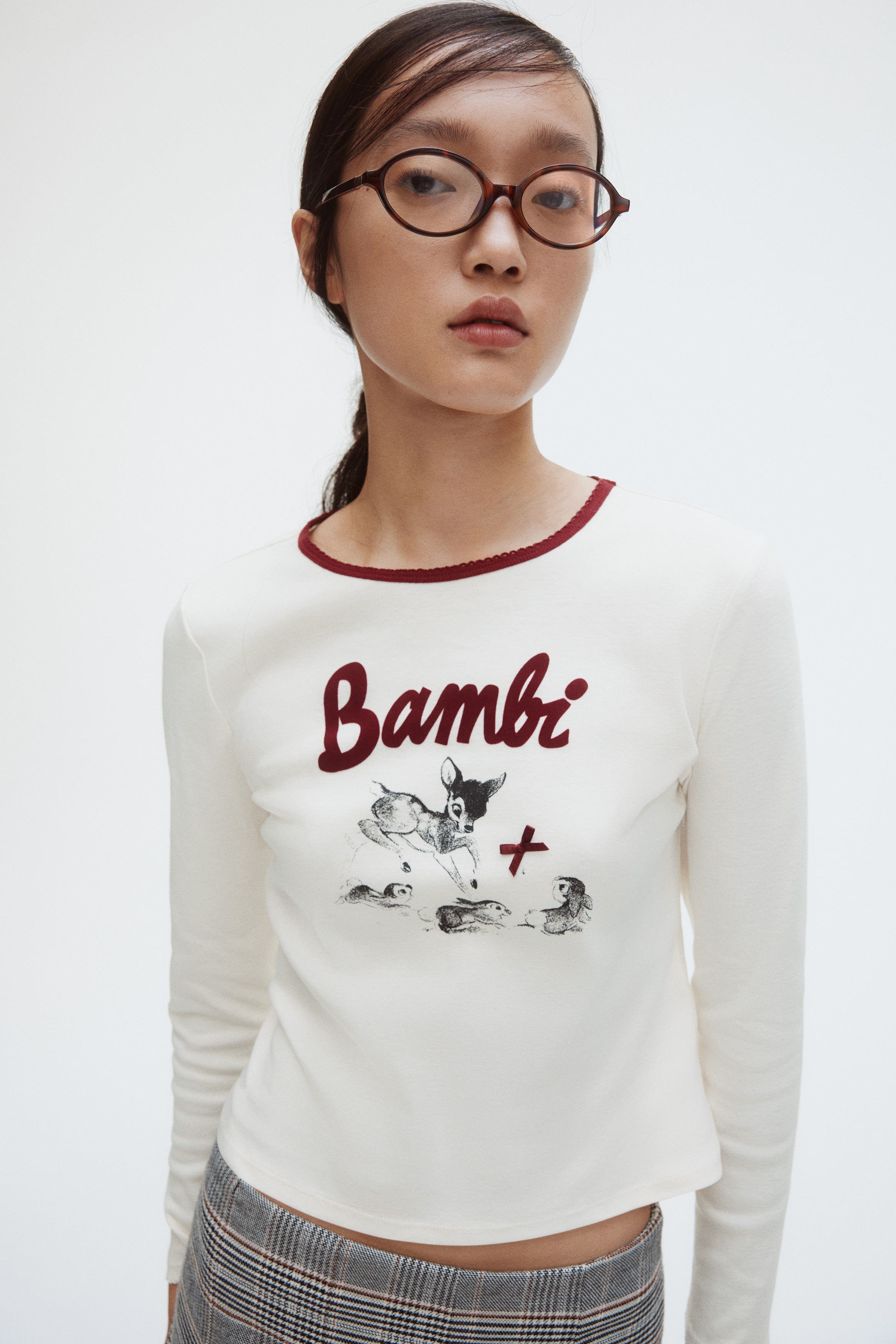 Cotton jersey top
