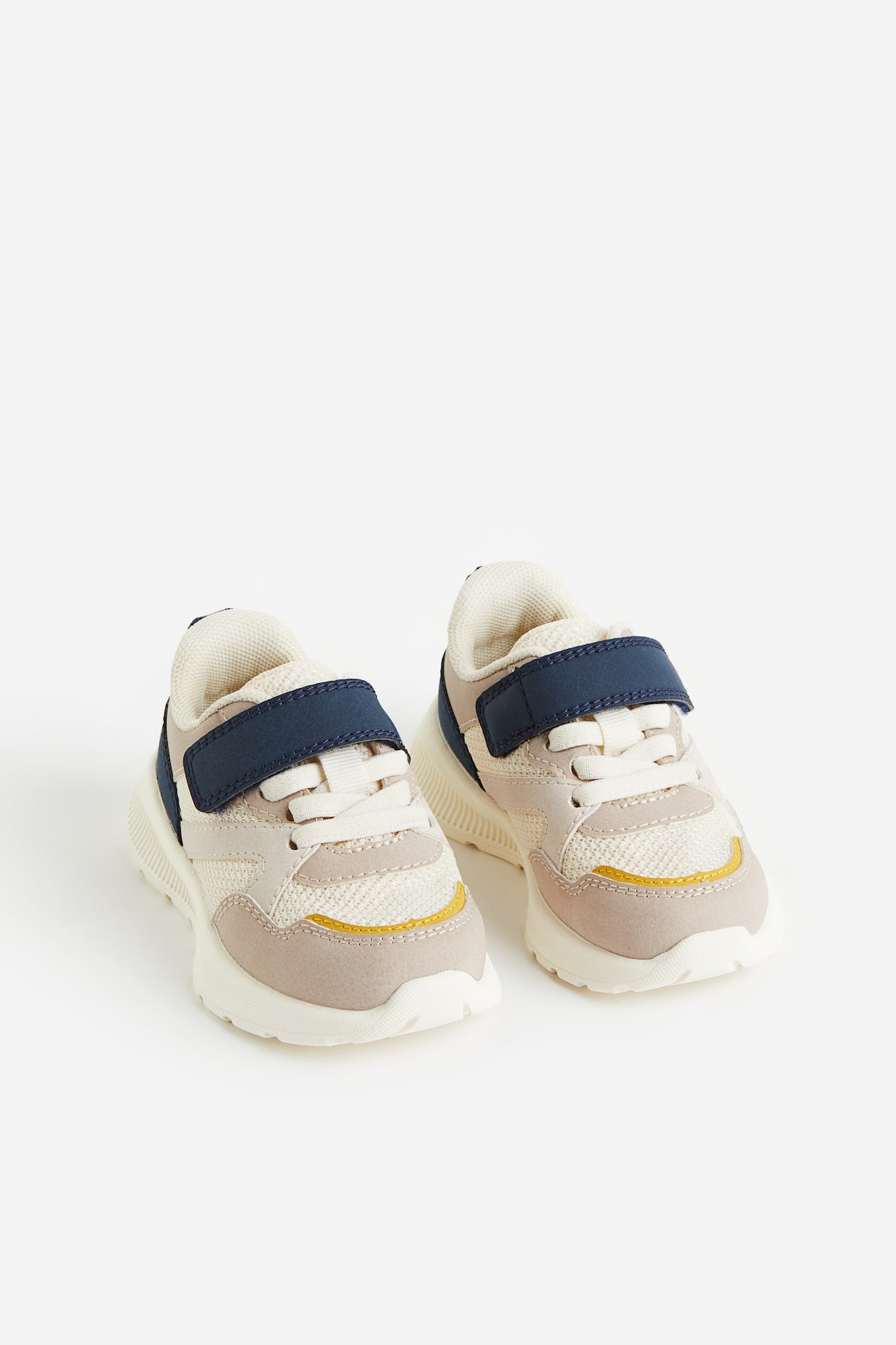 Sneakers - No heel - Navy blue/Light taupe - Kids | H&M US