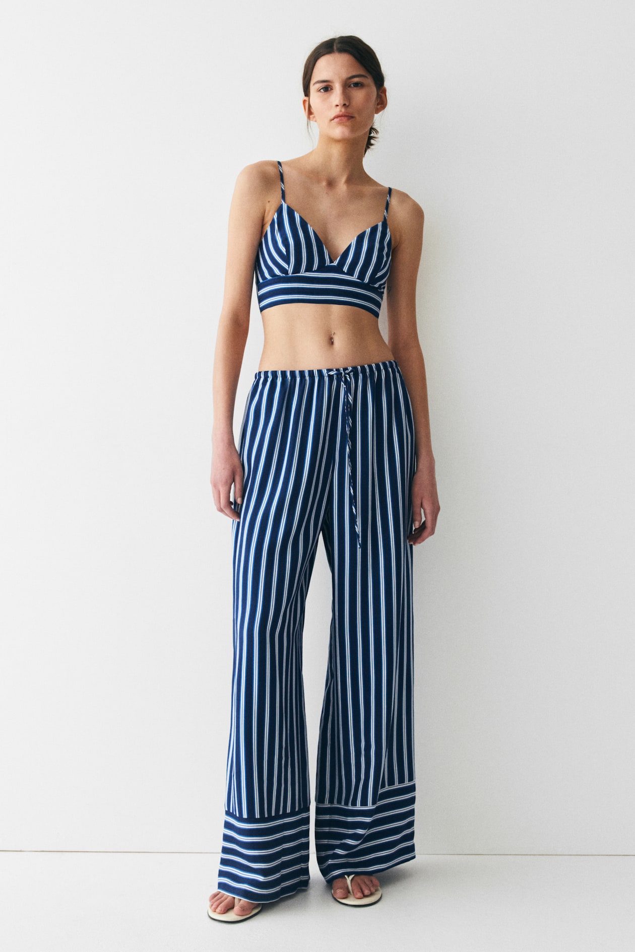 Twill Bralette Top - image 2