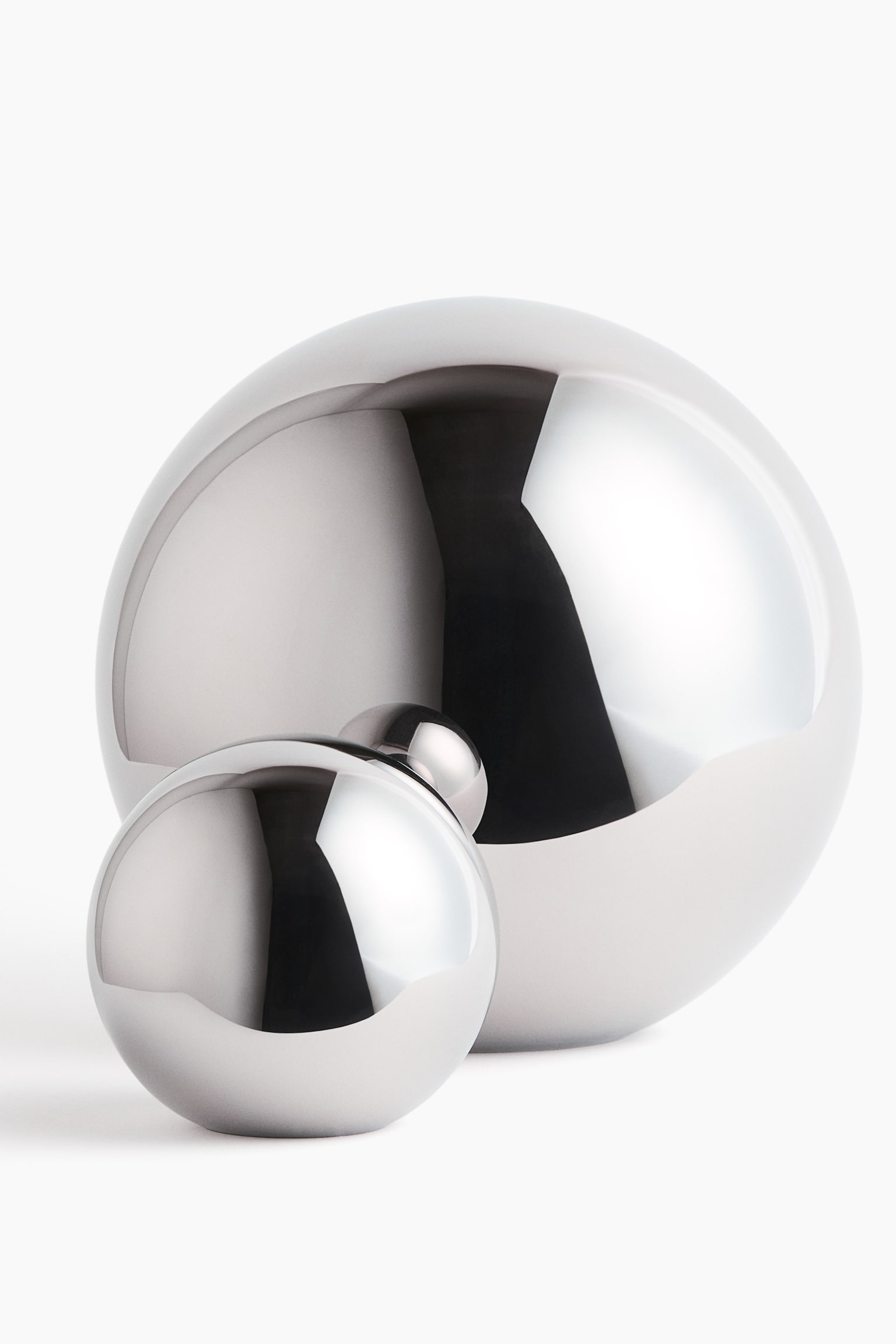 פסל זכוכית - כסוף - 2