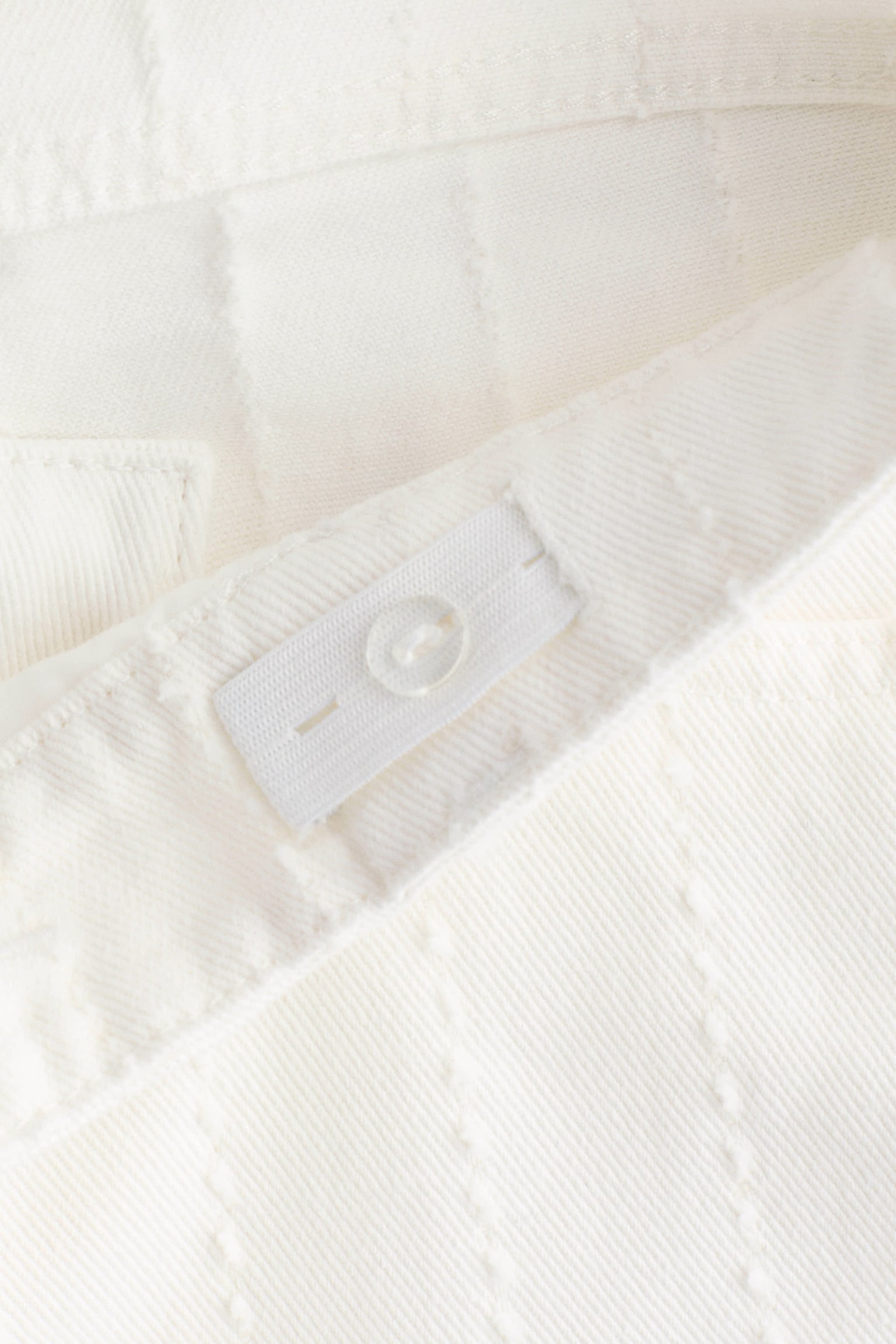 MAMA Before & After Wide Jeans - White/Dark grey - 6