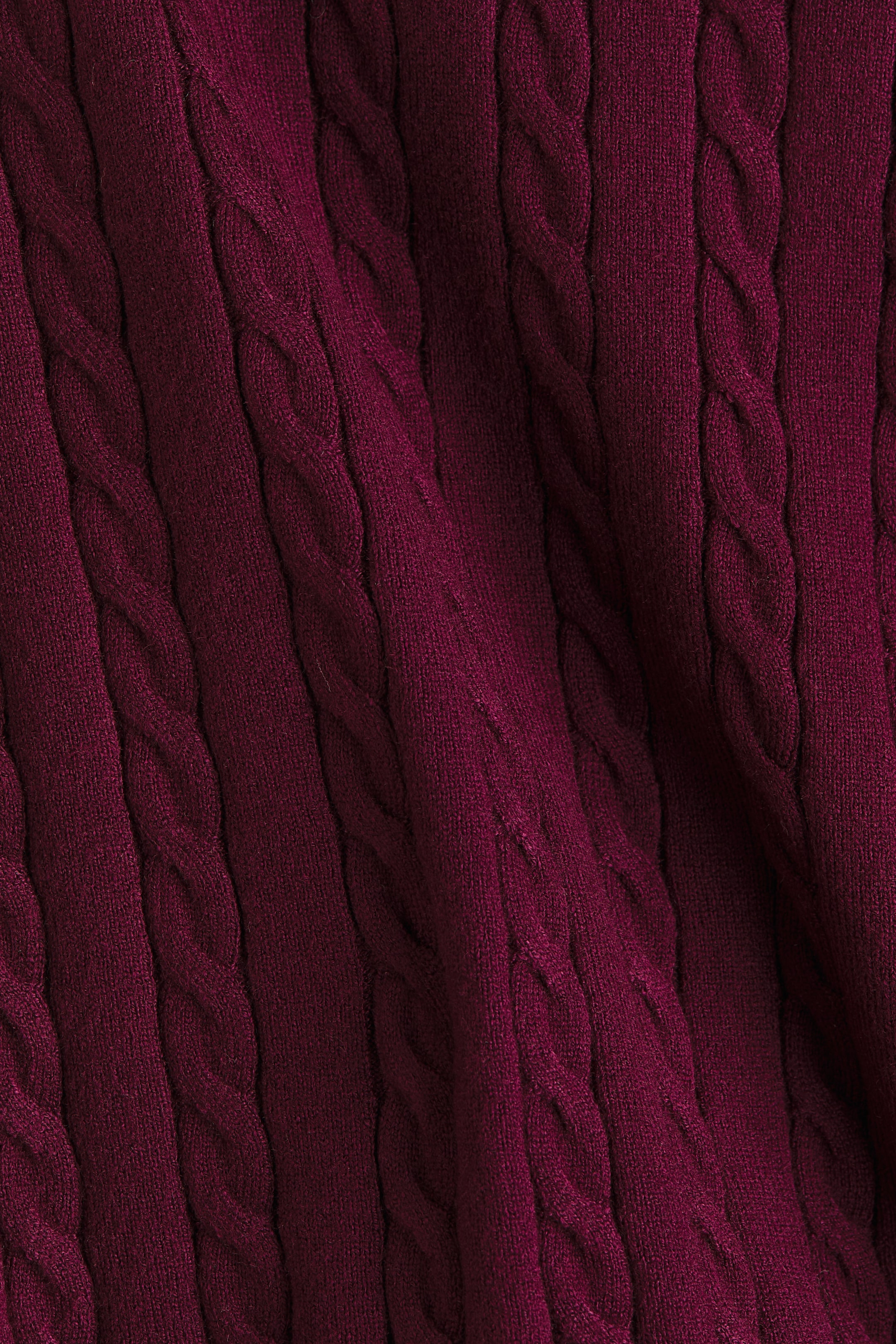 Детские топы H&M Short Cable-Knit Top — фото 2