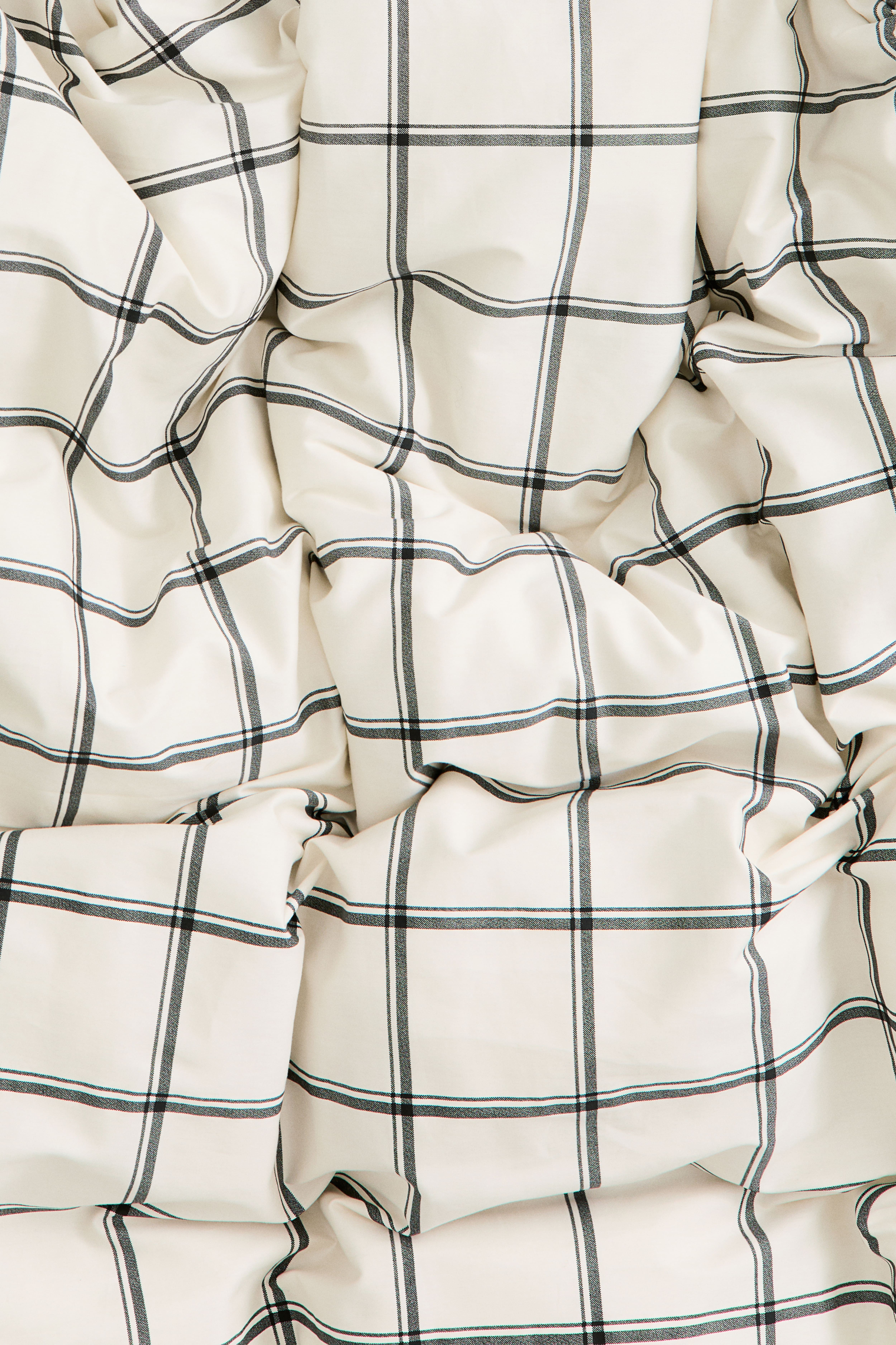 Cotton Sateen King/Queen Duvet Cover Set