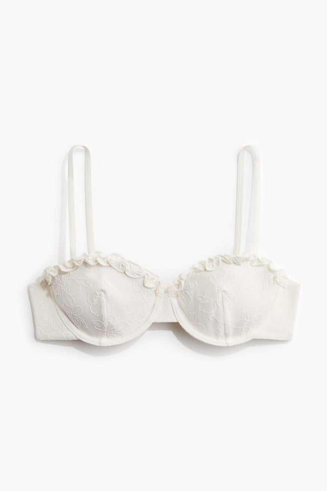 Top de bikini balconette - Blanco - 1