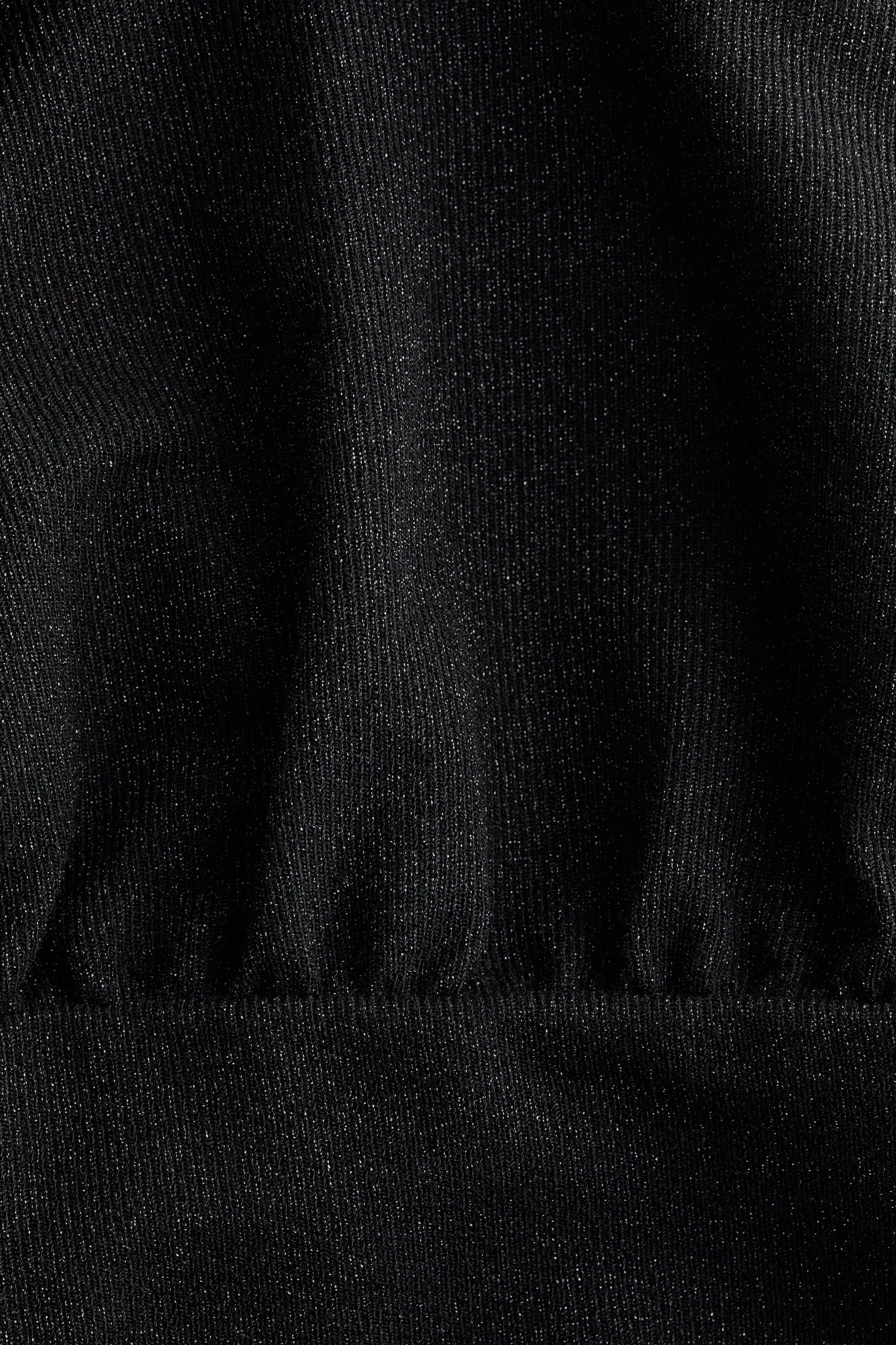 Женский топ H&M Draped Cowl-Back Top, цвет: Чёрный — фото 6