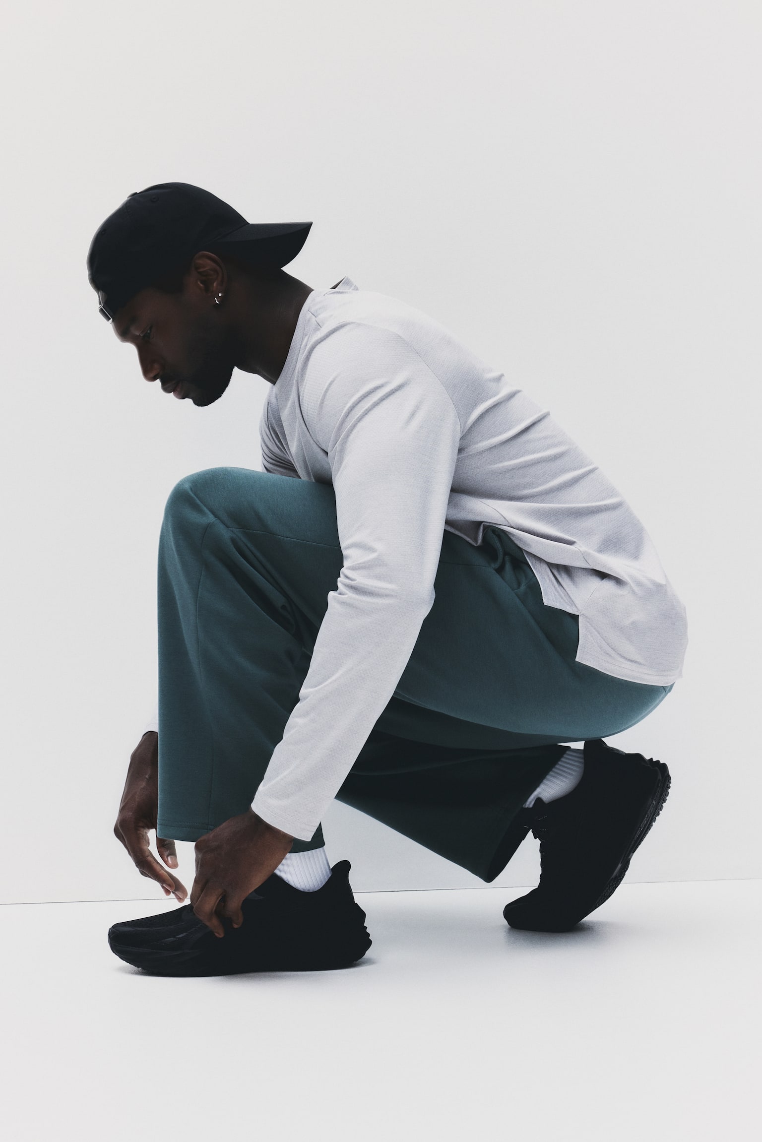 Regular Fit Sports joggers - Dusty teal/Light grey marl/Black/Dark grey/Beige/Dark grey/Dusty green/Burgundy - 3