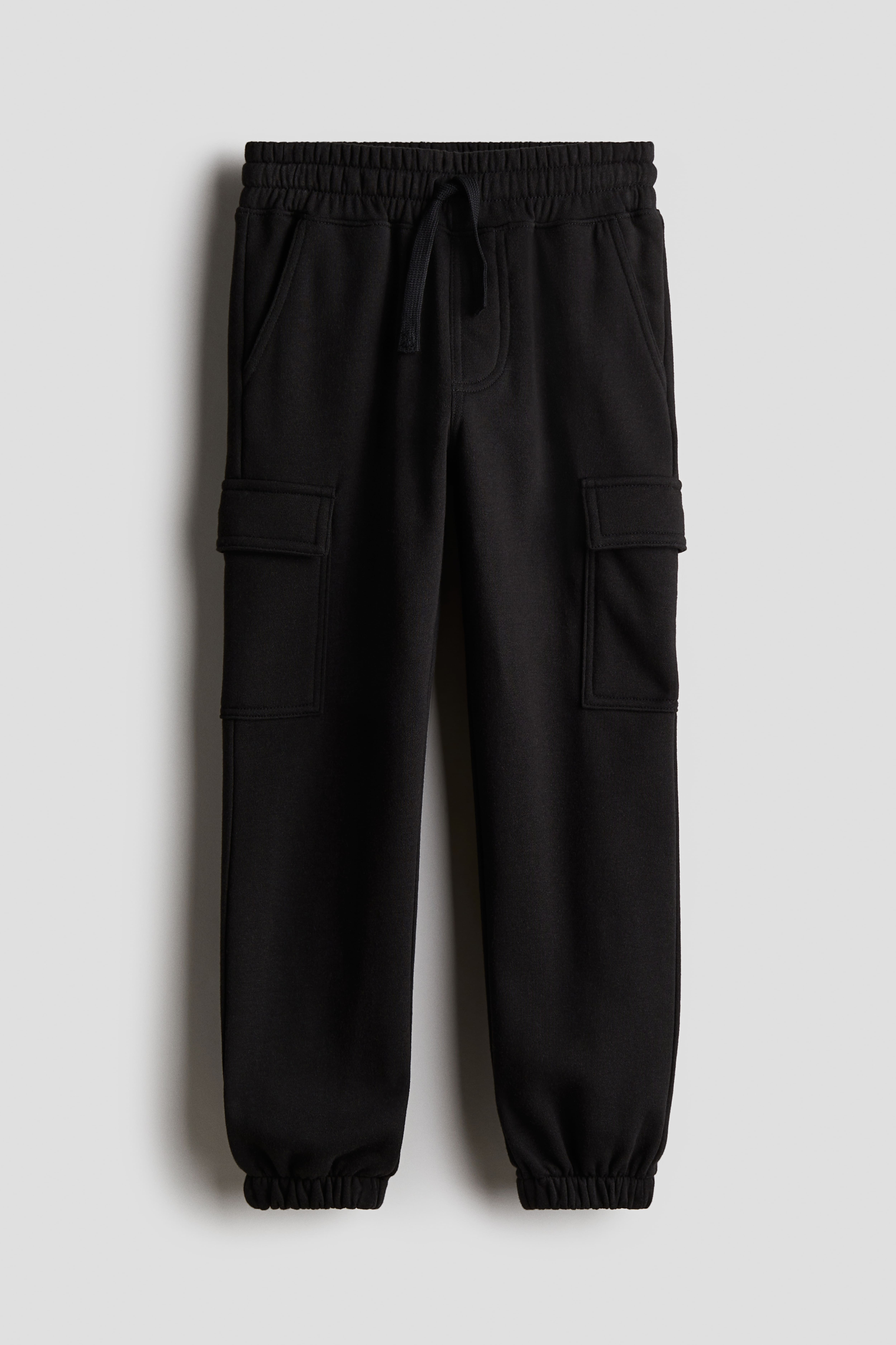 H&m shops black joggers