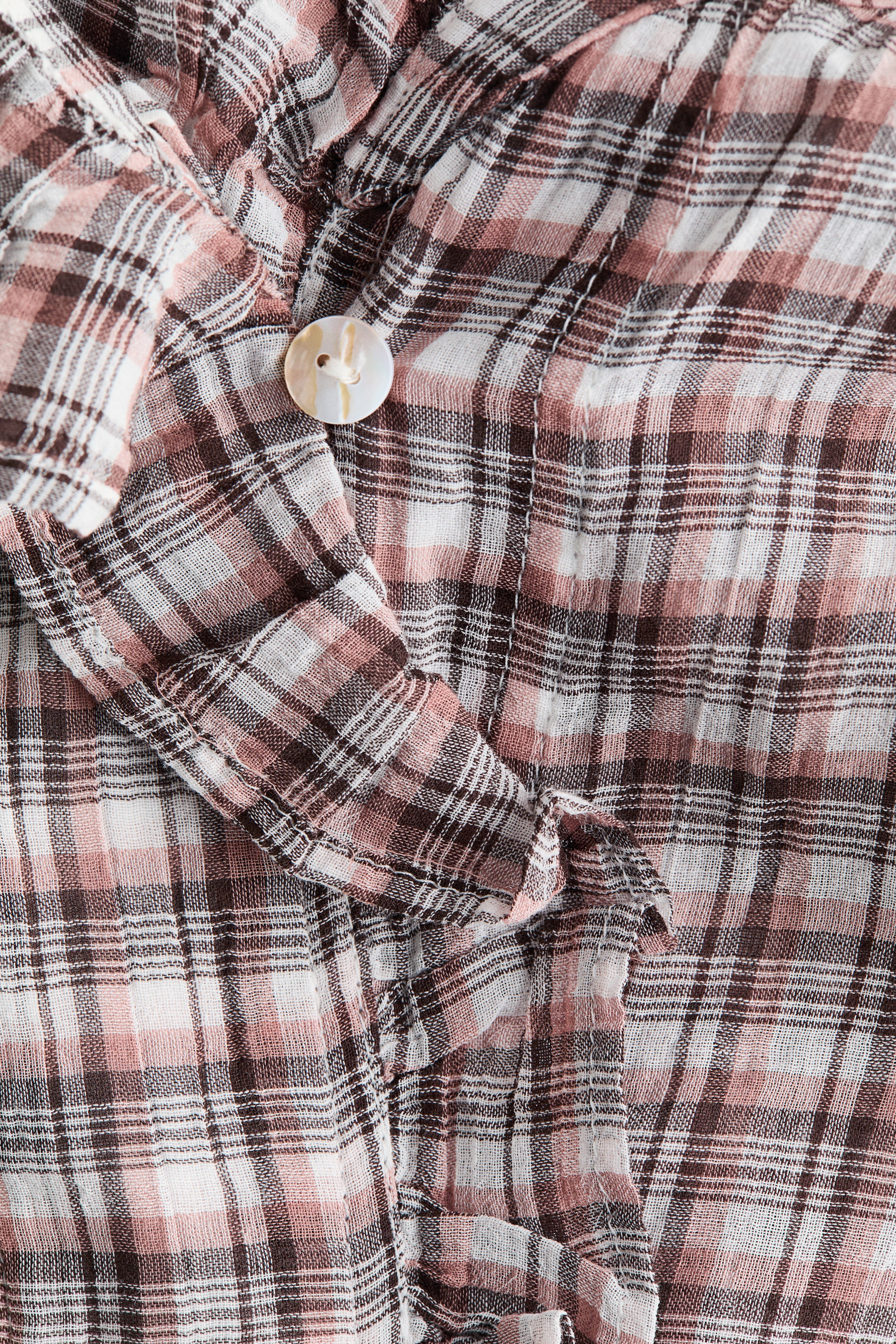 Ruffle-Trimmed Blouse