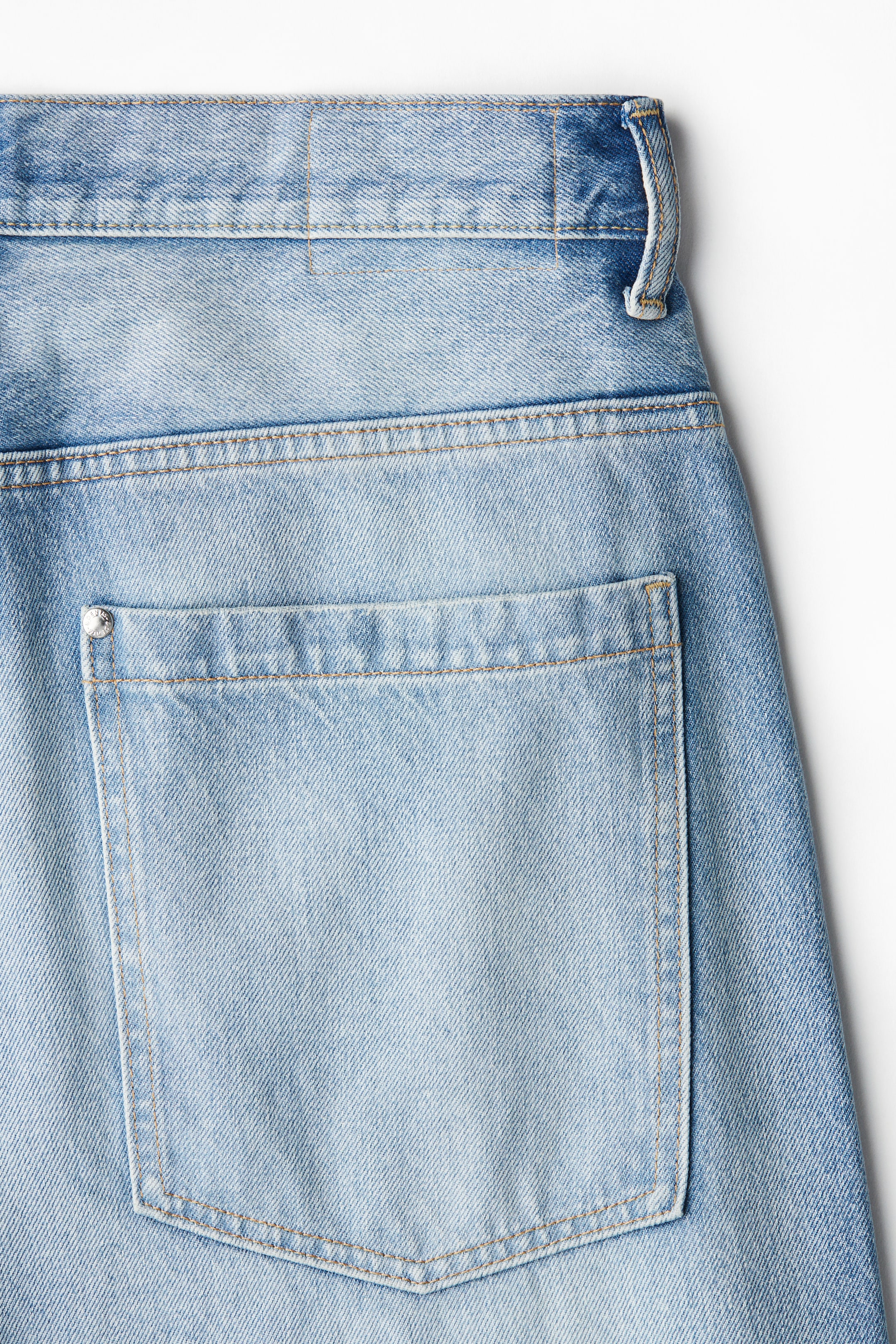 Super Baggy Jeans - Denim blue - Men | H&M GB 5