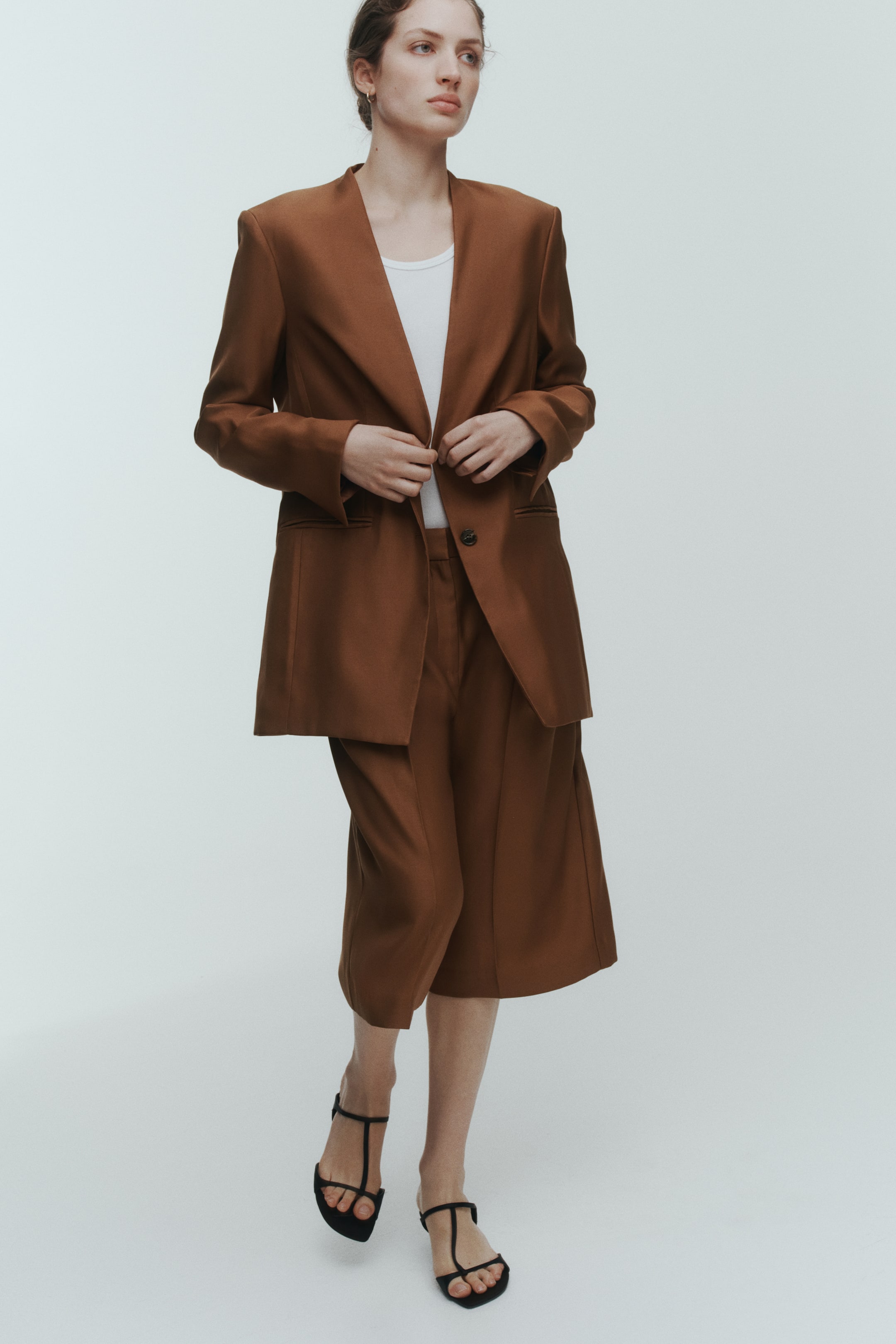 Blazer sans revers