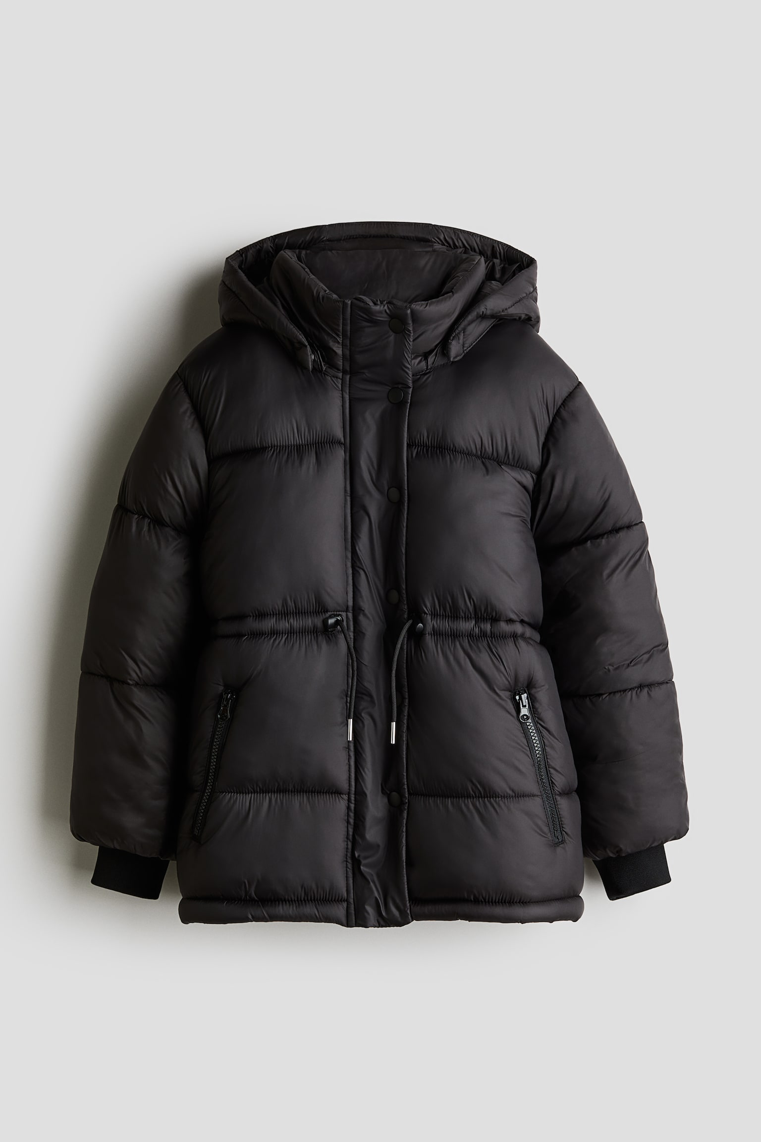 Puffer jacket - Black/Navy blue - 1