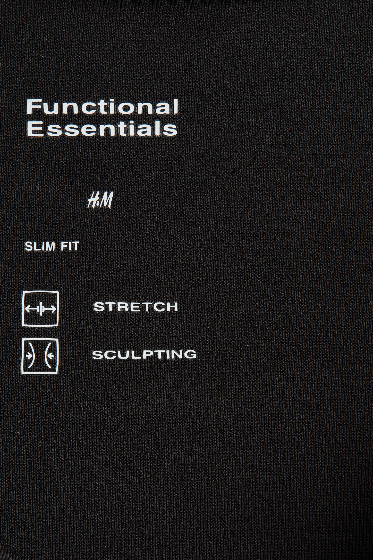 Μπλούζα Sculpting - Μαύρο/Σκούρο καφέ/Κρεμ - 3