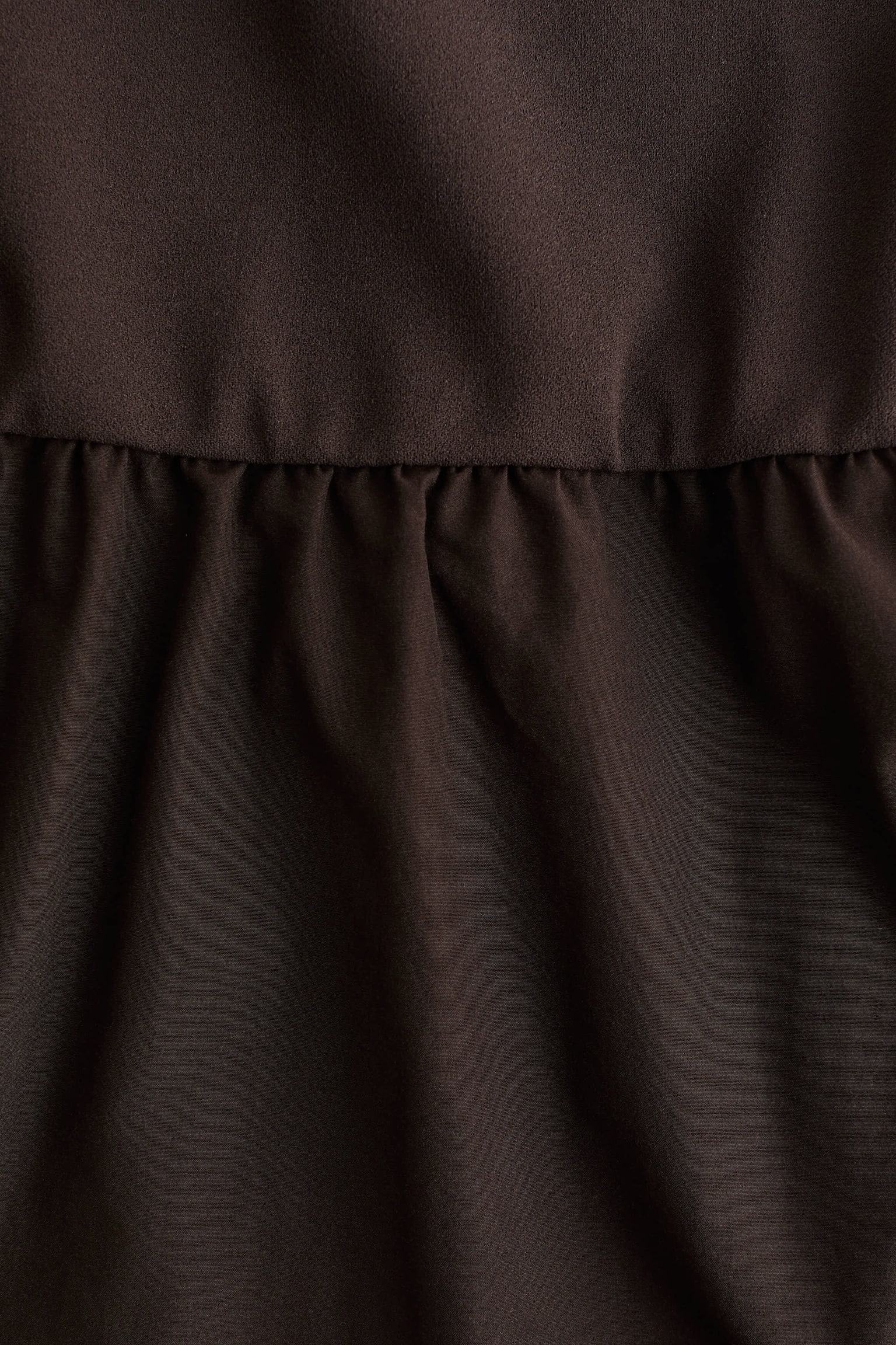 Strappy midi dress - Café oscuro/Negro/Blanco - 3