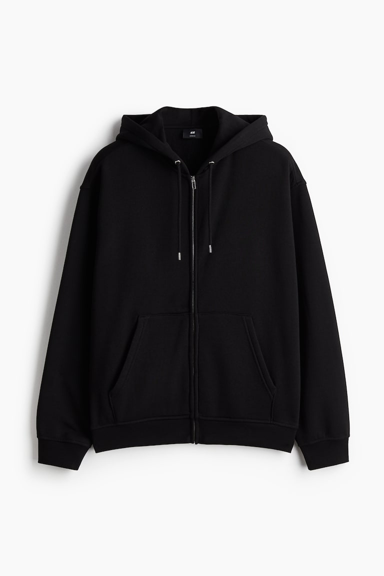 Loose Fit Zip-through hoodie