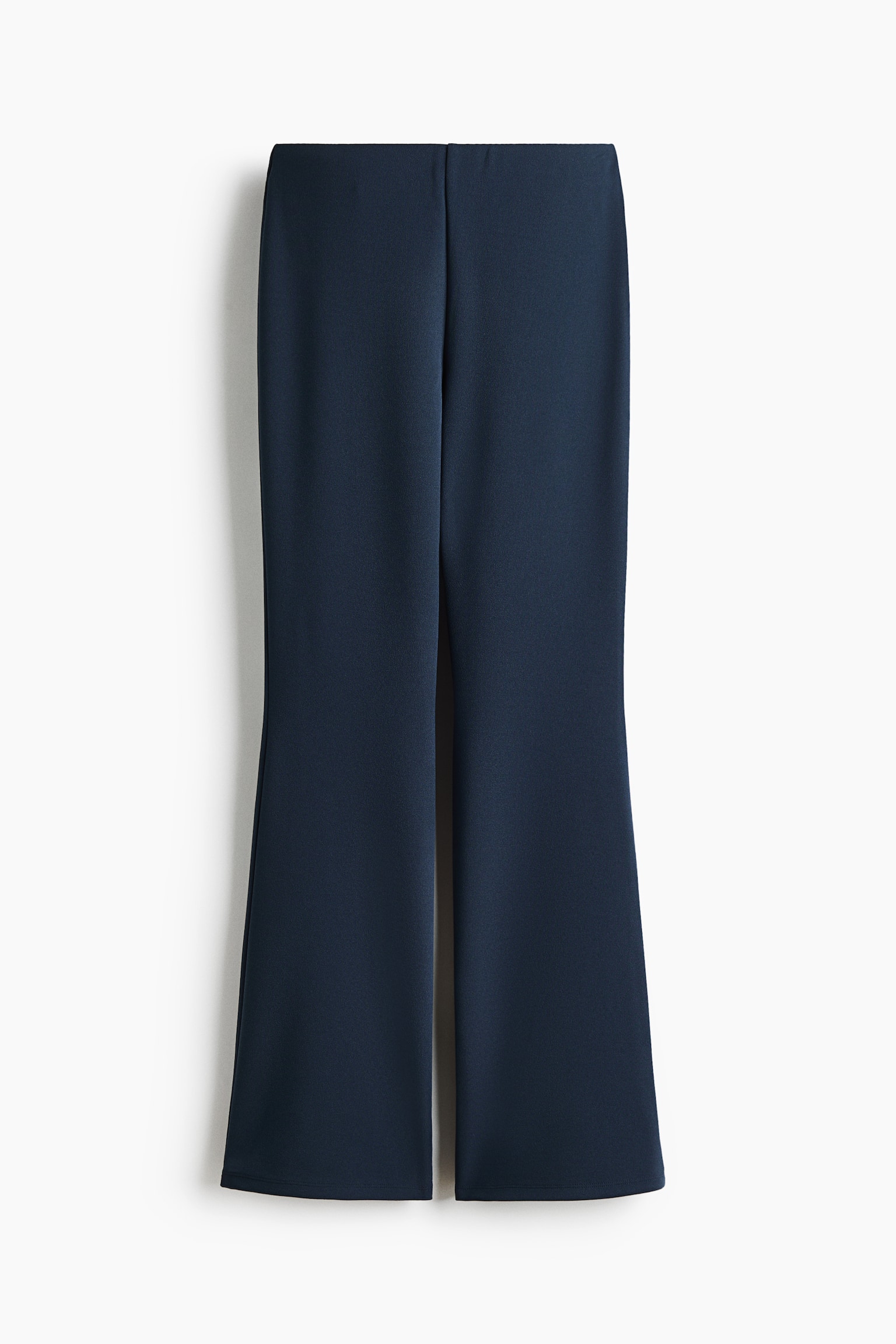 Flared leggings - Dark blue/Dark brown