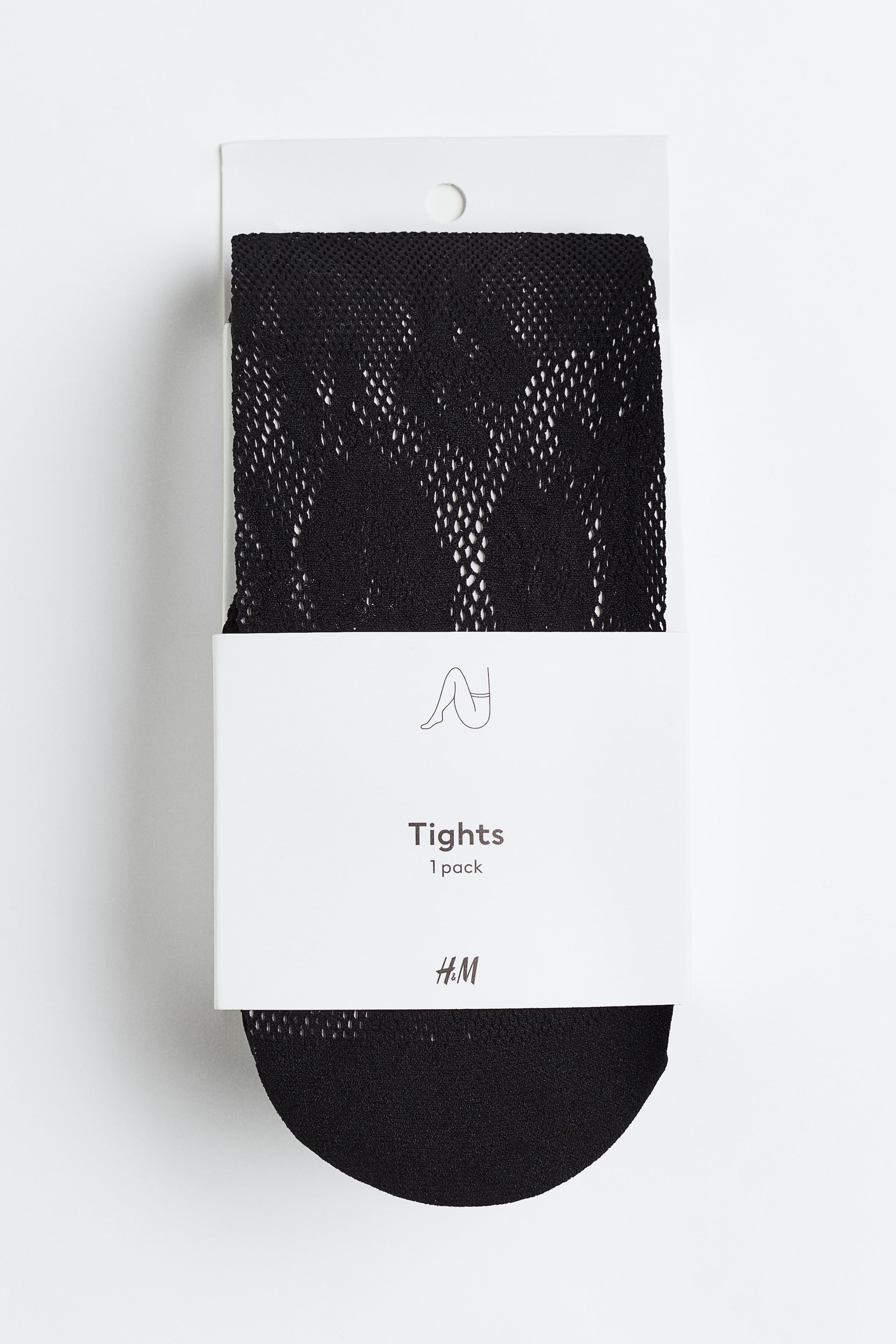 Grotere afbeelding bekijken: Netpanty - Zwart/dessin - DAMES | H&M BE 1