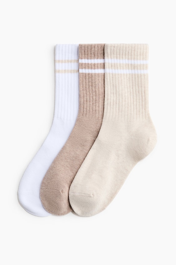 Женские спортивные носки H&M, 3 пары