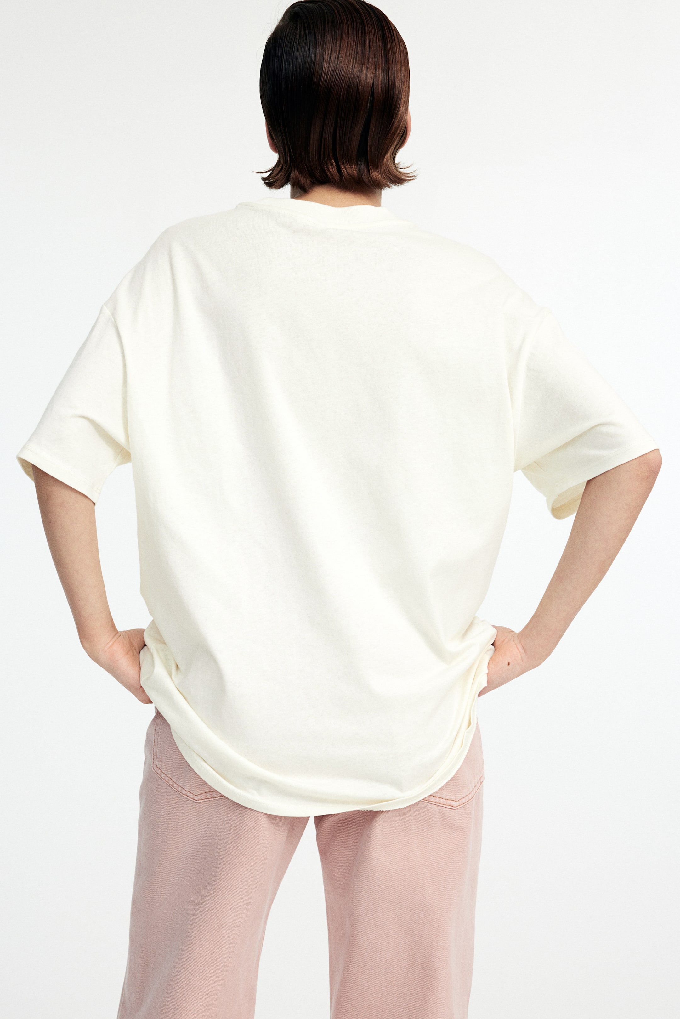 Oversized T-Shirt with Motif