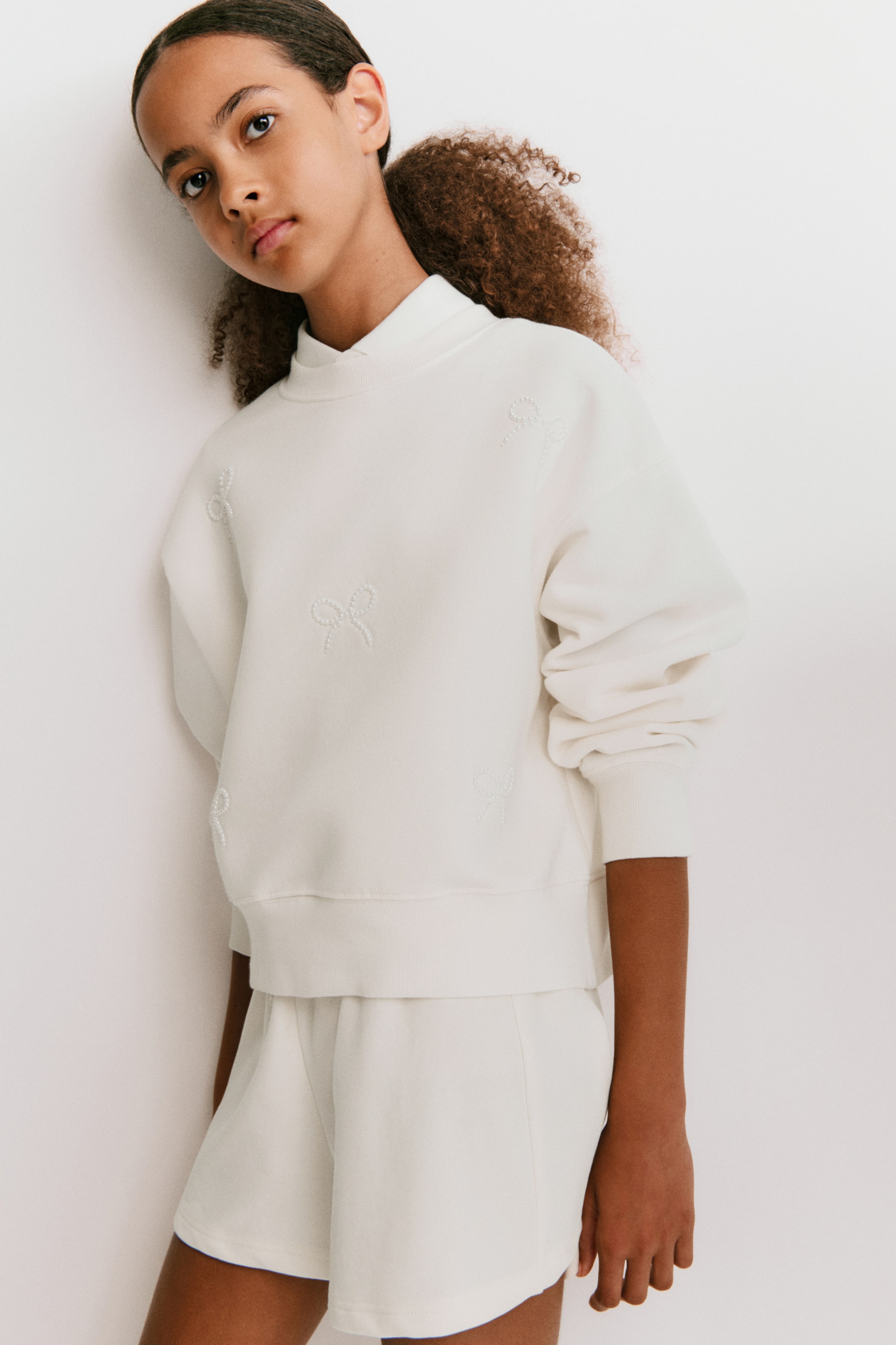 Детские худи H&M Brushed-Inside Sweatshirt — фото 3