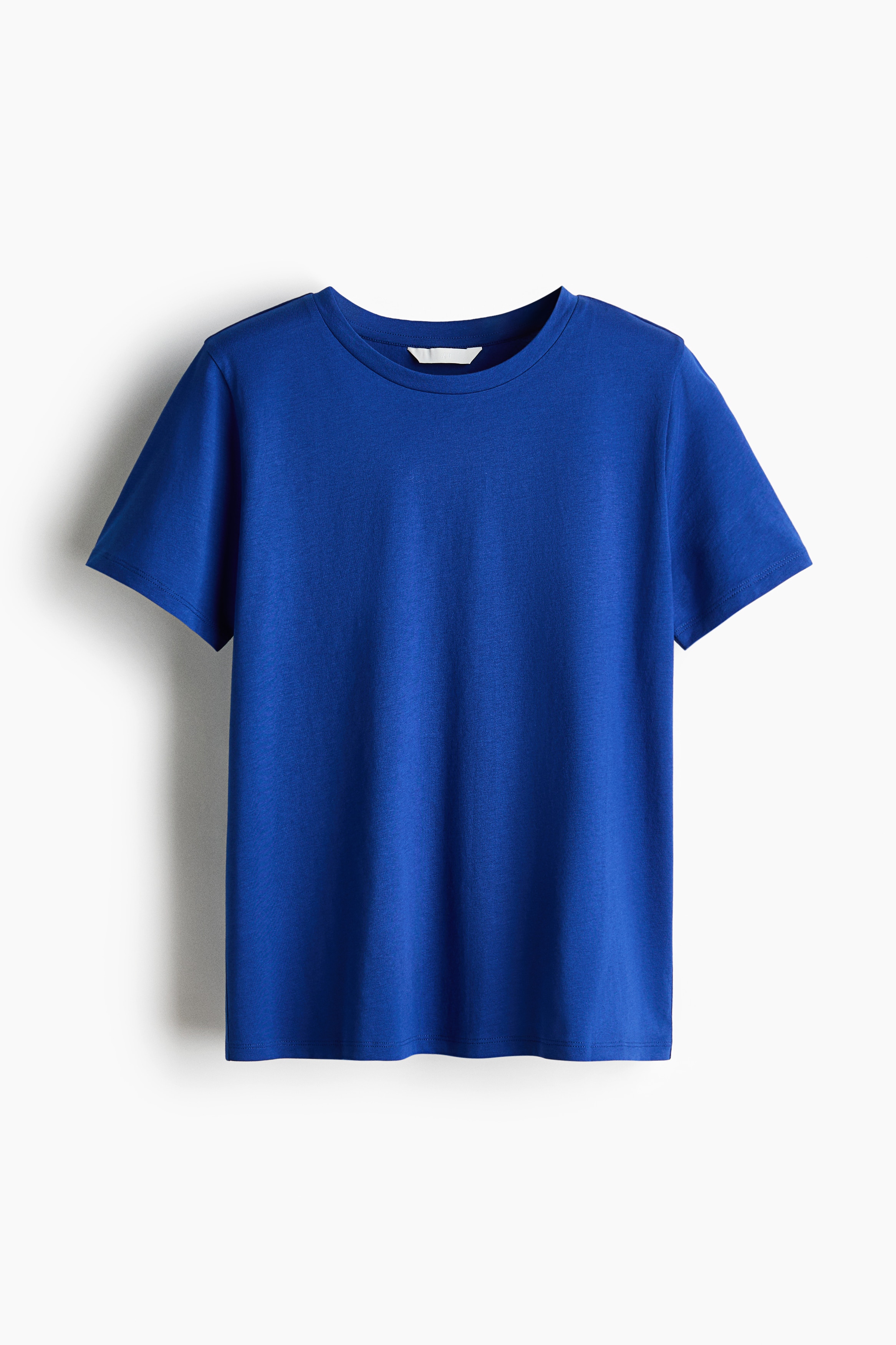 Cotton T-shirt - Blue/Orange/White/Navy blue striped/Dark dusty pink/Light pink/Black/Light yellow/Light grey marl/White/White