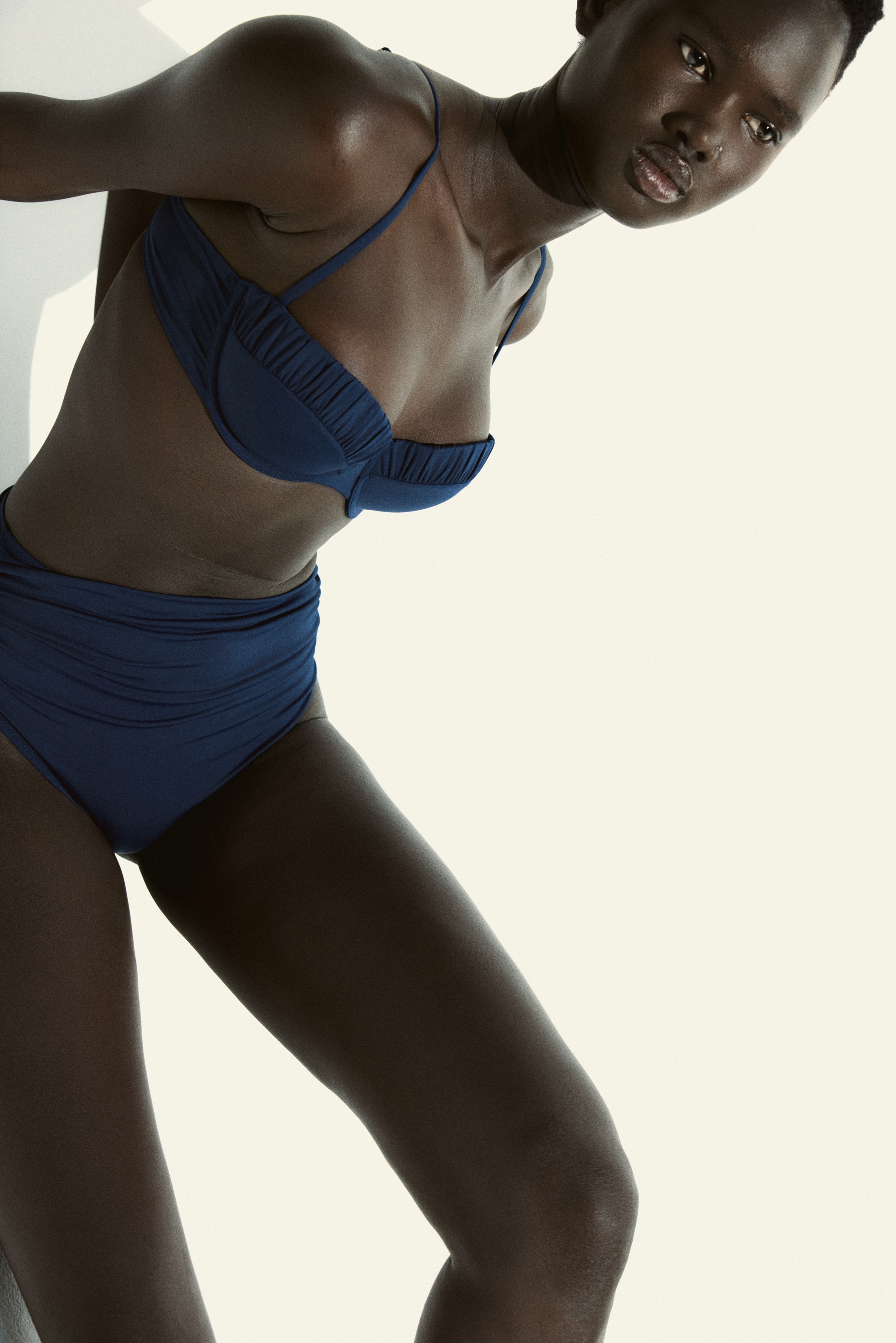 High Waist Cheeky Bikini bottoms