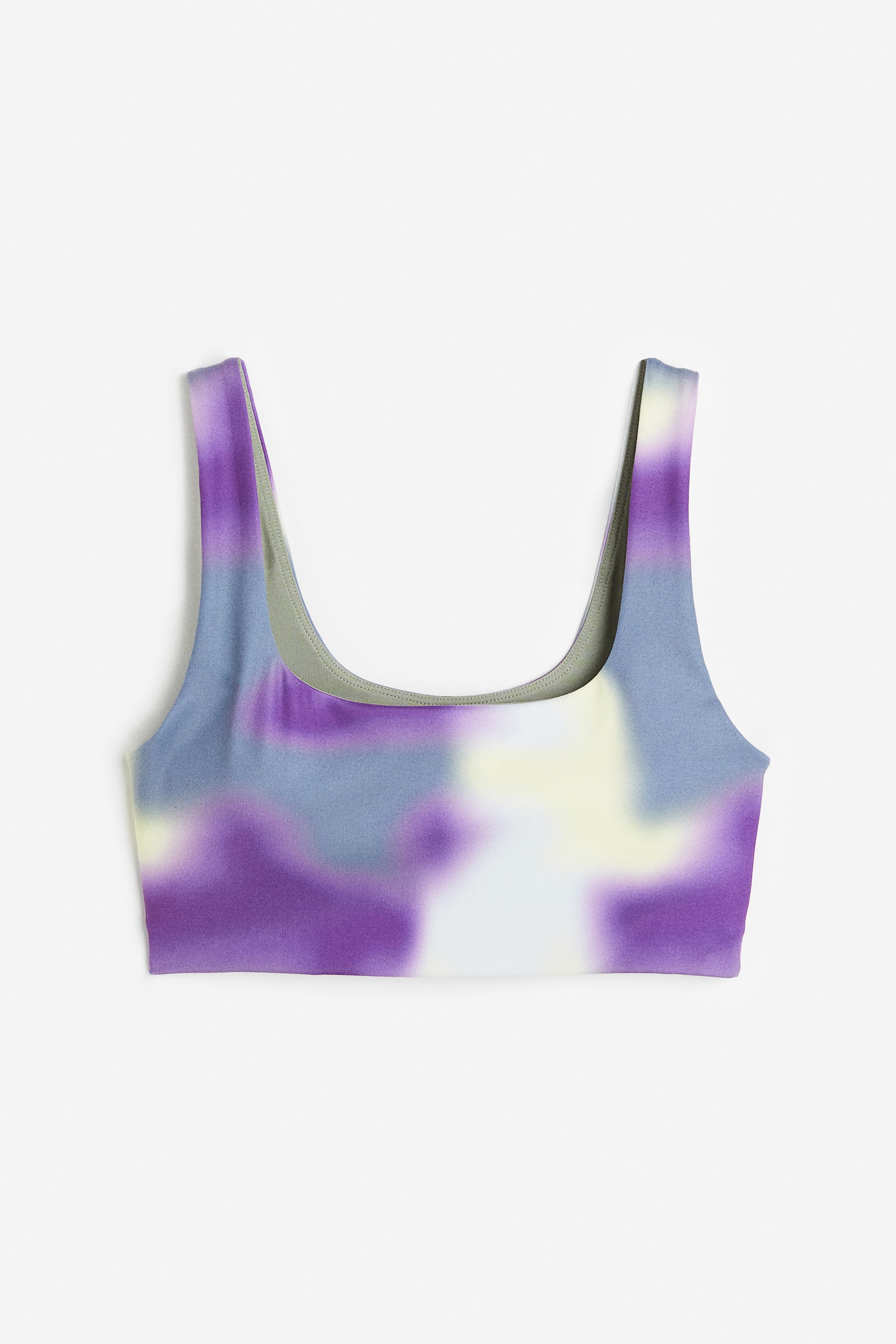 Medium Support DryMove™ Sports Bra - Purple/Pattern/Anthracite grey/Light brown/Black/Cerise/Pattern - 1