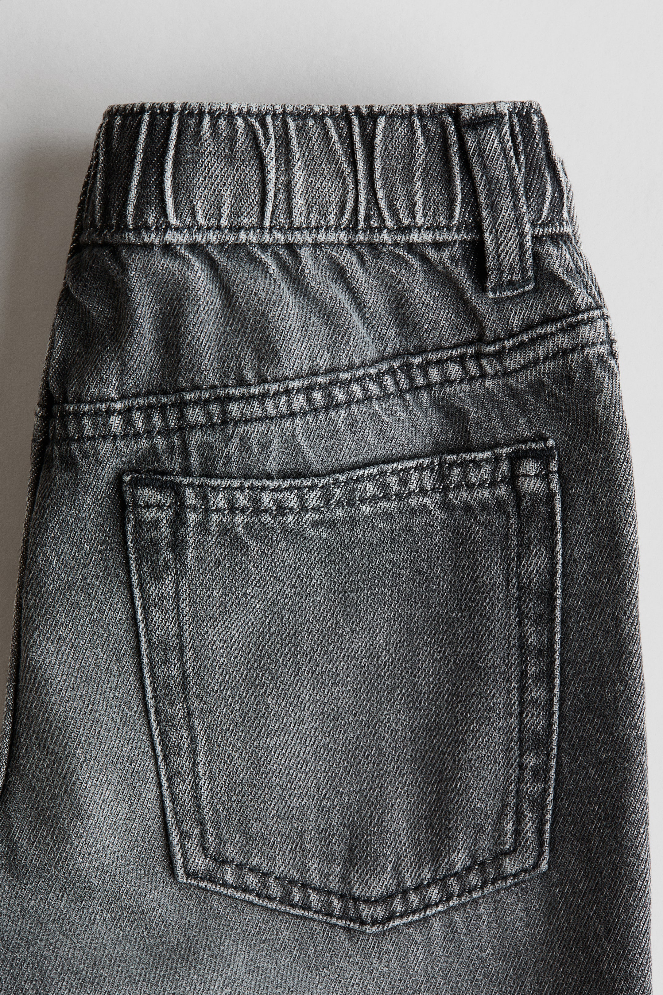 View larger image: Loose Fit Jeans - Dark grey - Kids | H&M IN 3