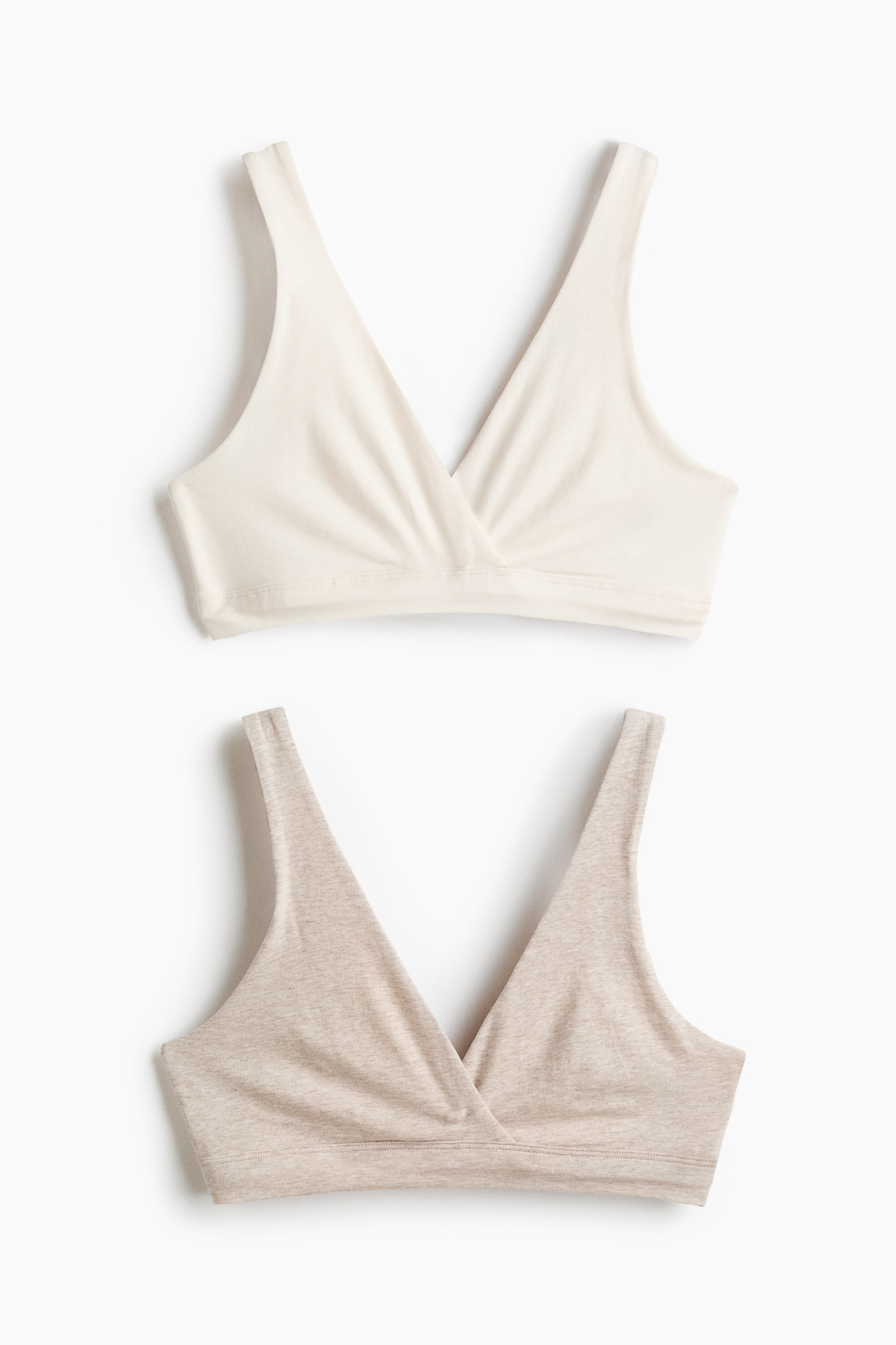 MAMA 2-pack cotton nursing bras - 2