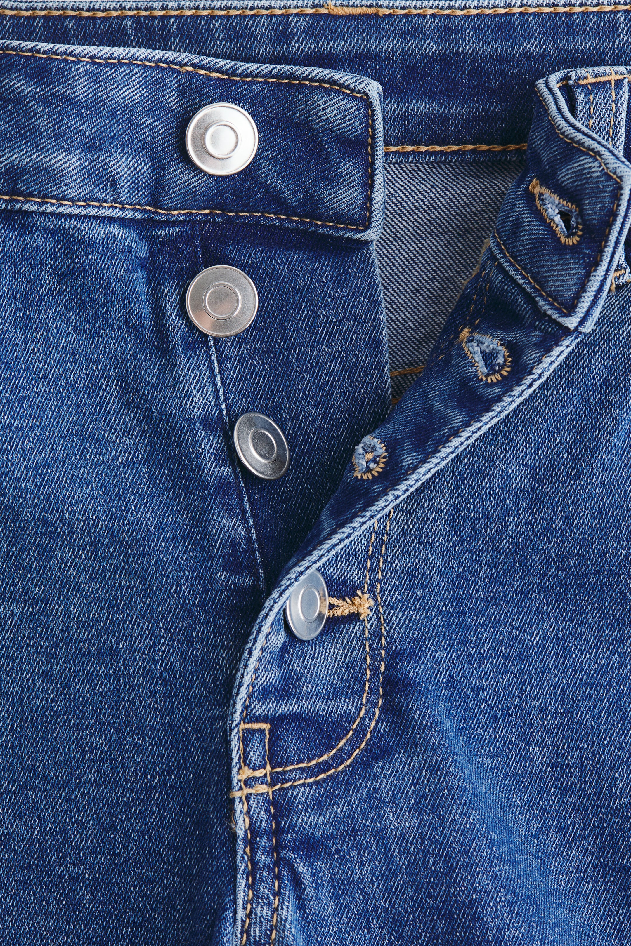 View larger image: Flared High Jeans - Denim blue - Ladies | H&M US 3