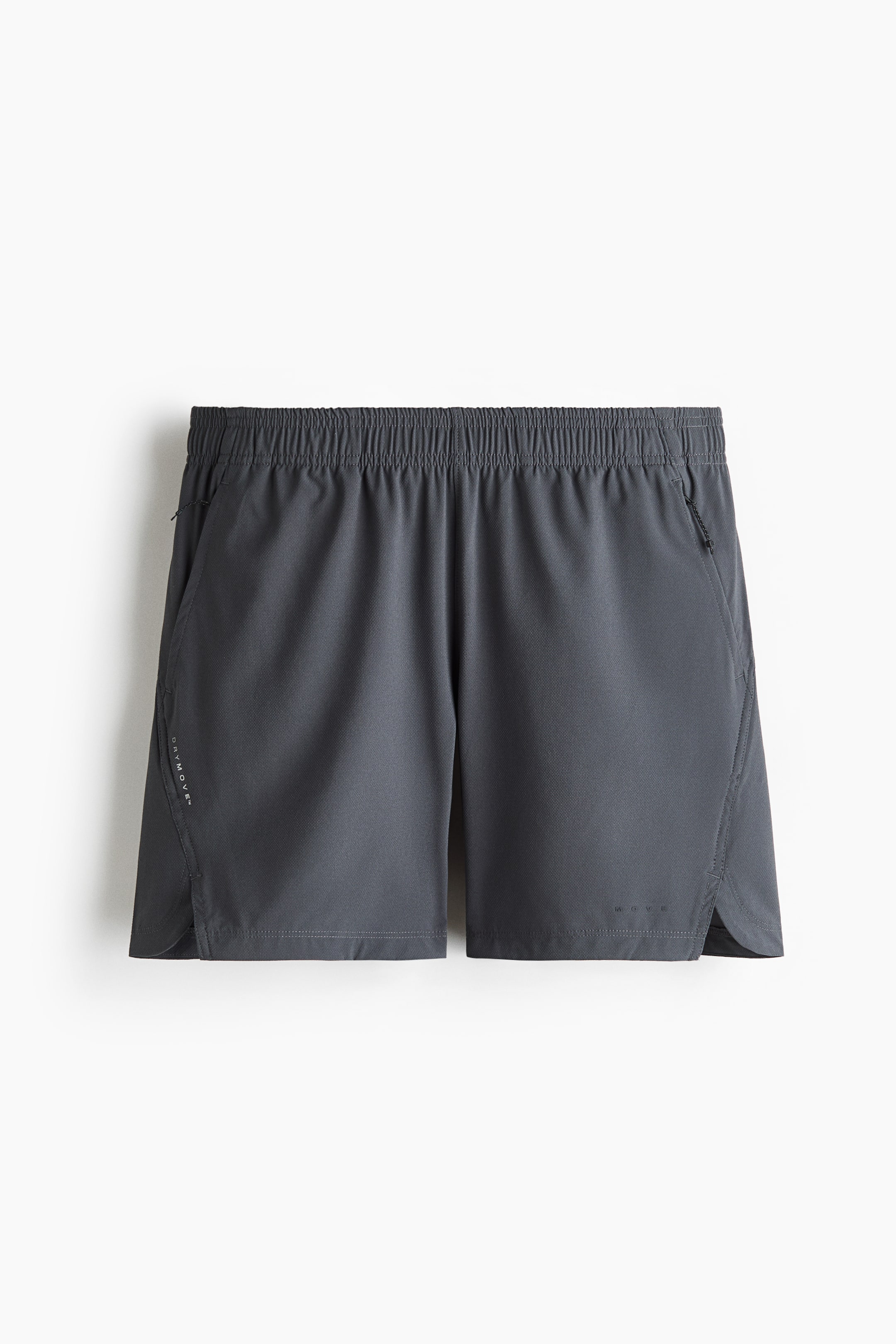View larger image: Sports shorts with DryMove™ - Lead grey - Men | H&M 1