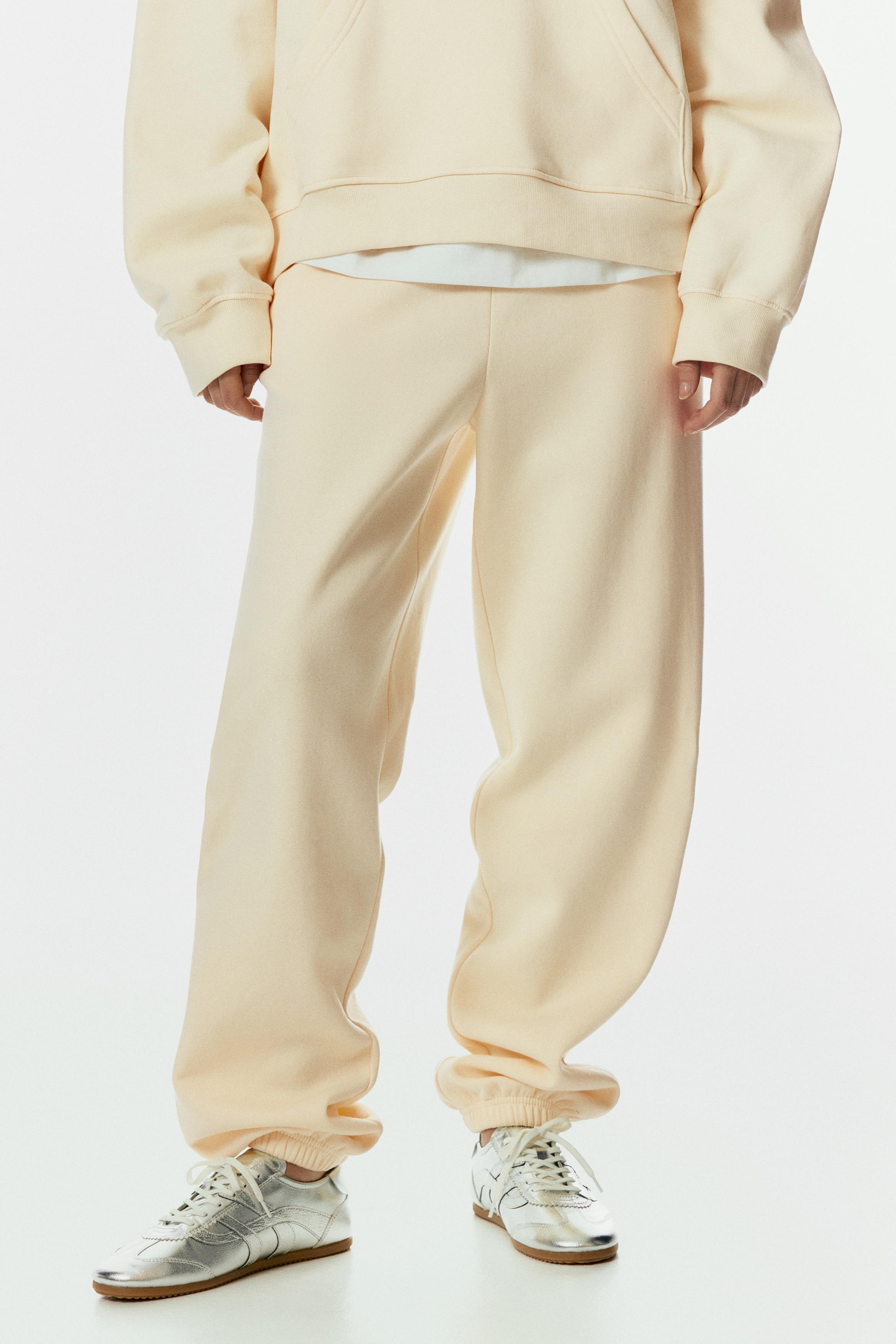 Cotton-blend sweatpants