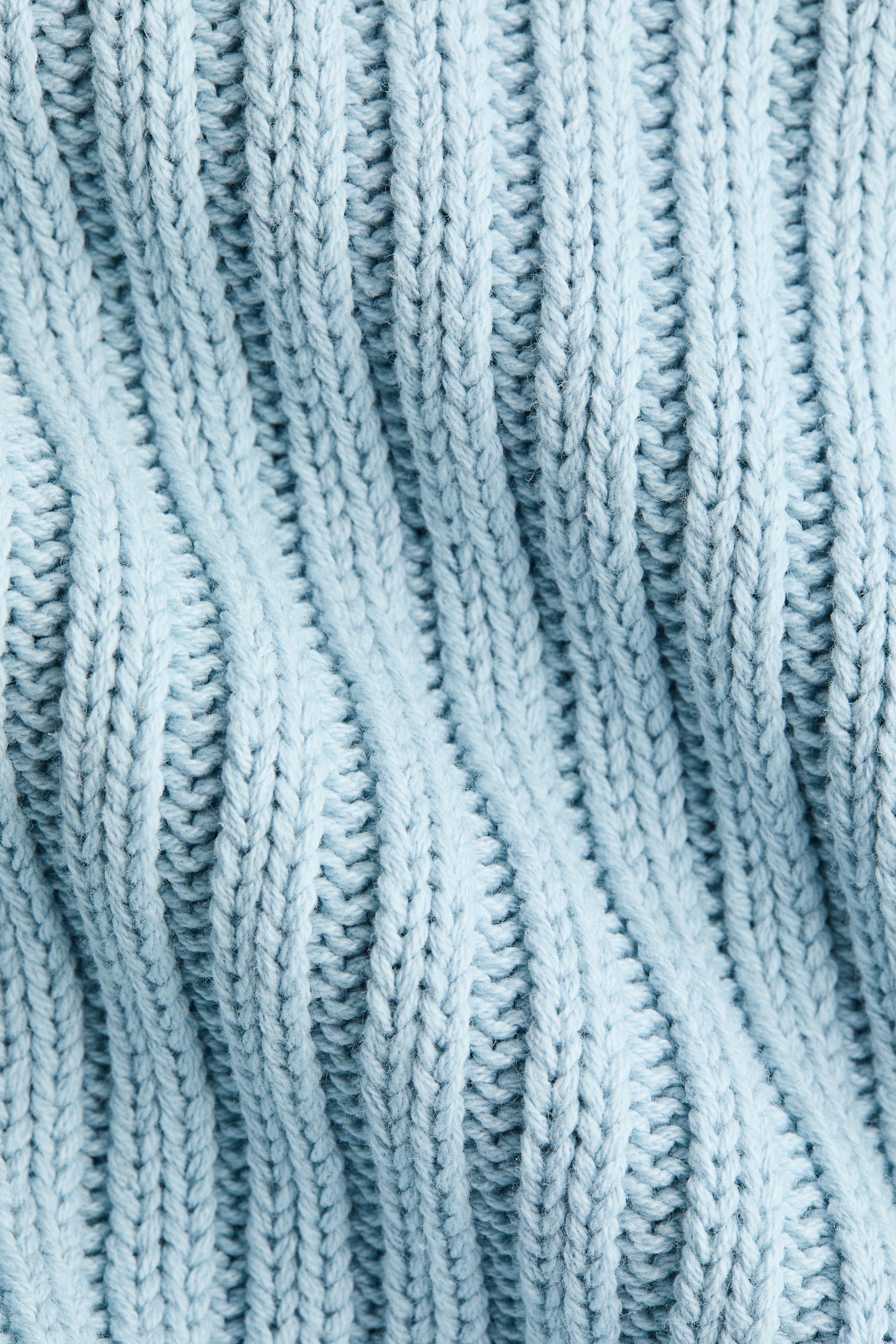 Chandail en tricot côtelé