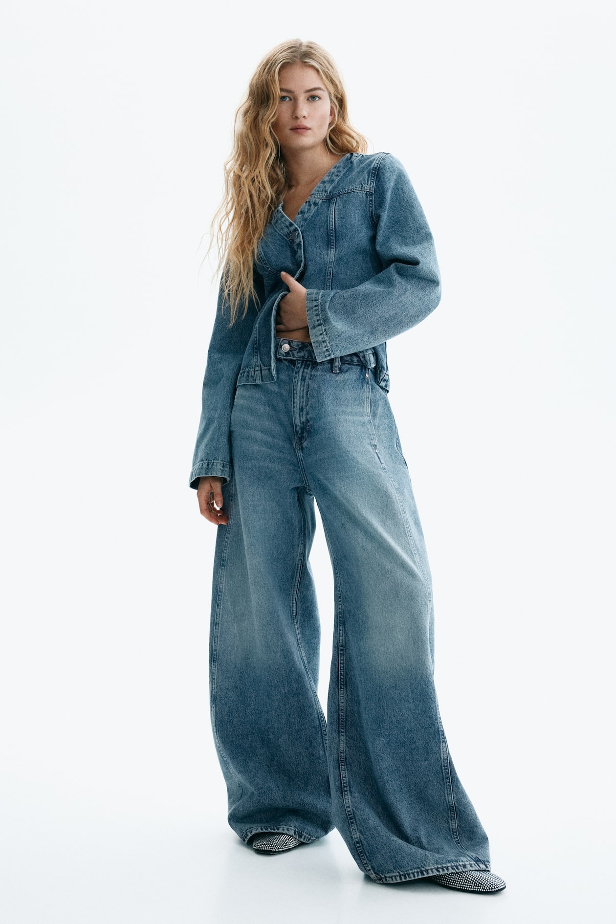 High-Rise Barrel-Leg Jeans - image 2