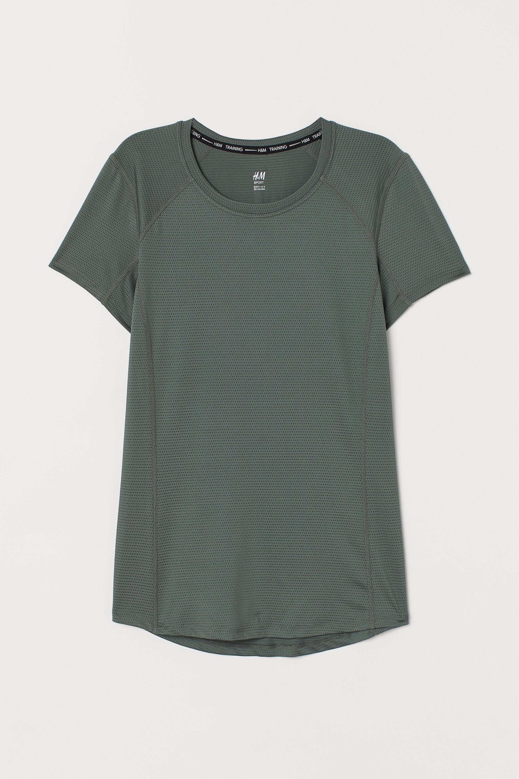View larger image: Sports top - Grey-green - Ladies | H&M HK 1