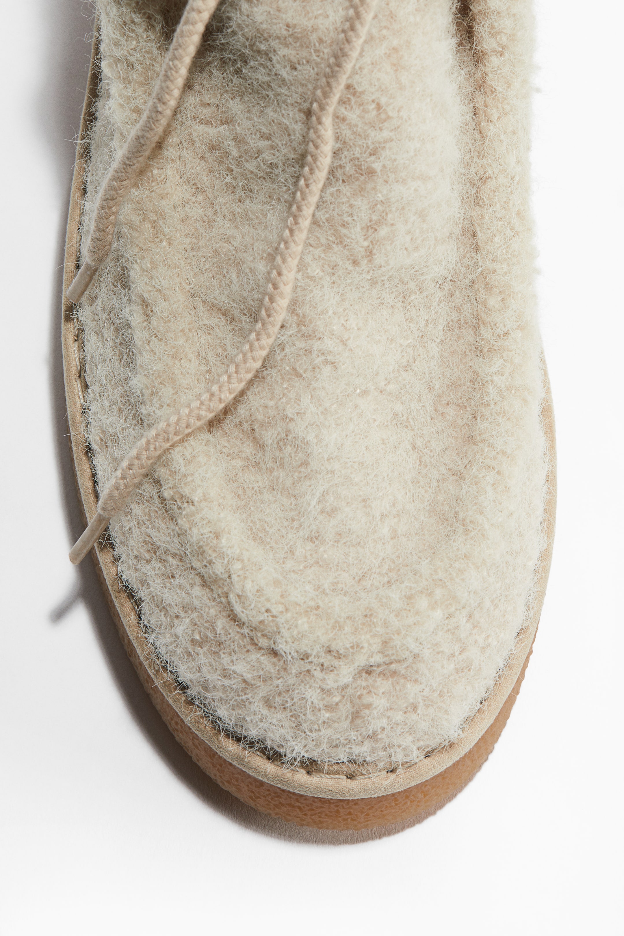 View larger image: Lace-Up Boots - Light beige - Ladies | H&M CA 5