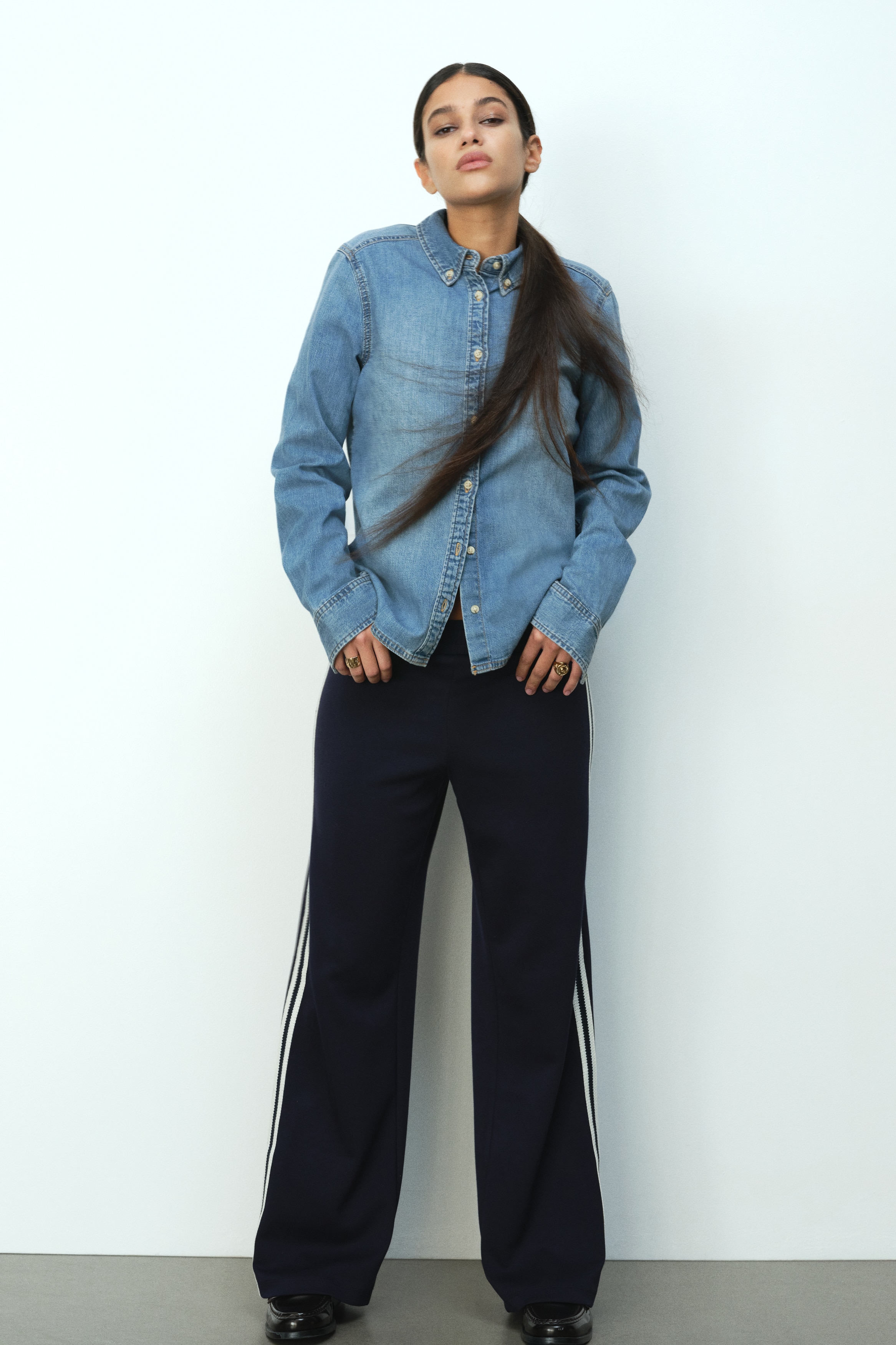 Denim shirt