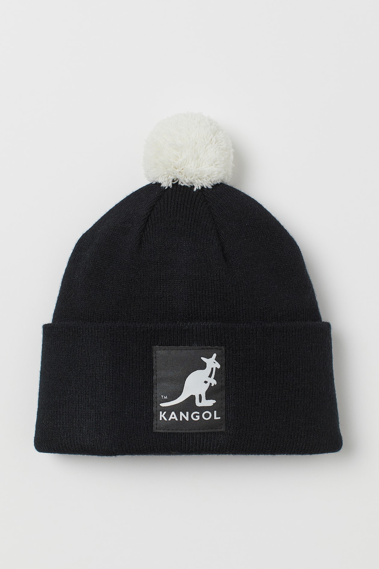 Kangol Brand Hm Kangol Pompom Hat Black/Kangol Ladies H&M HK
