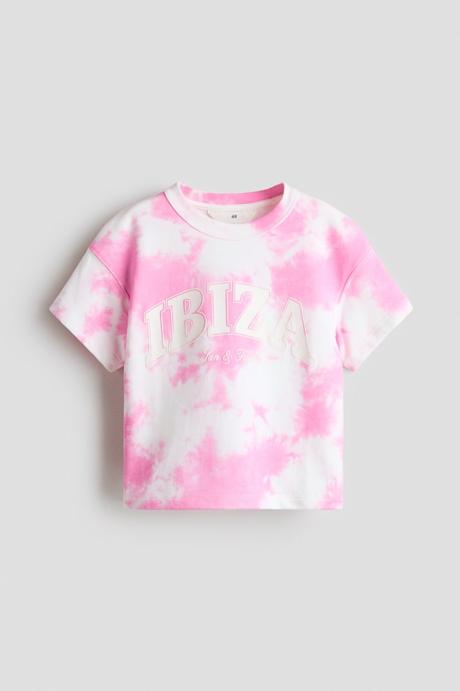 T-shirt - Pink/Ibiza/White/Stars/Light blue/Bow/Light grey marl - 1