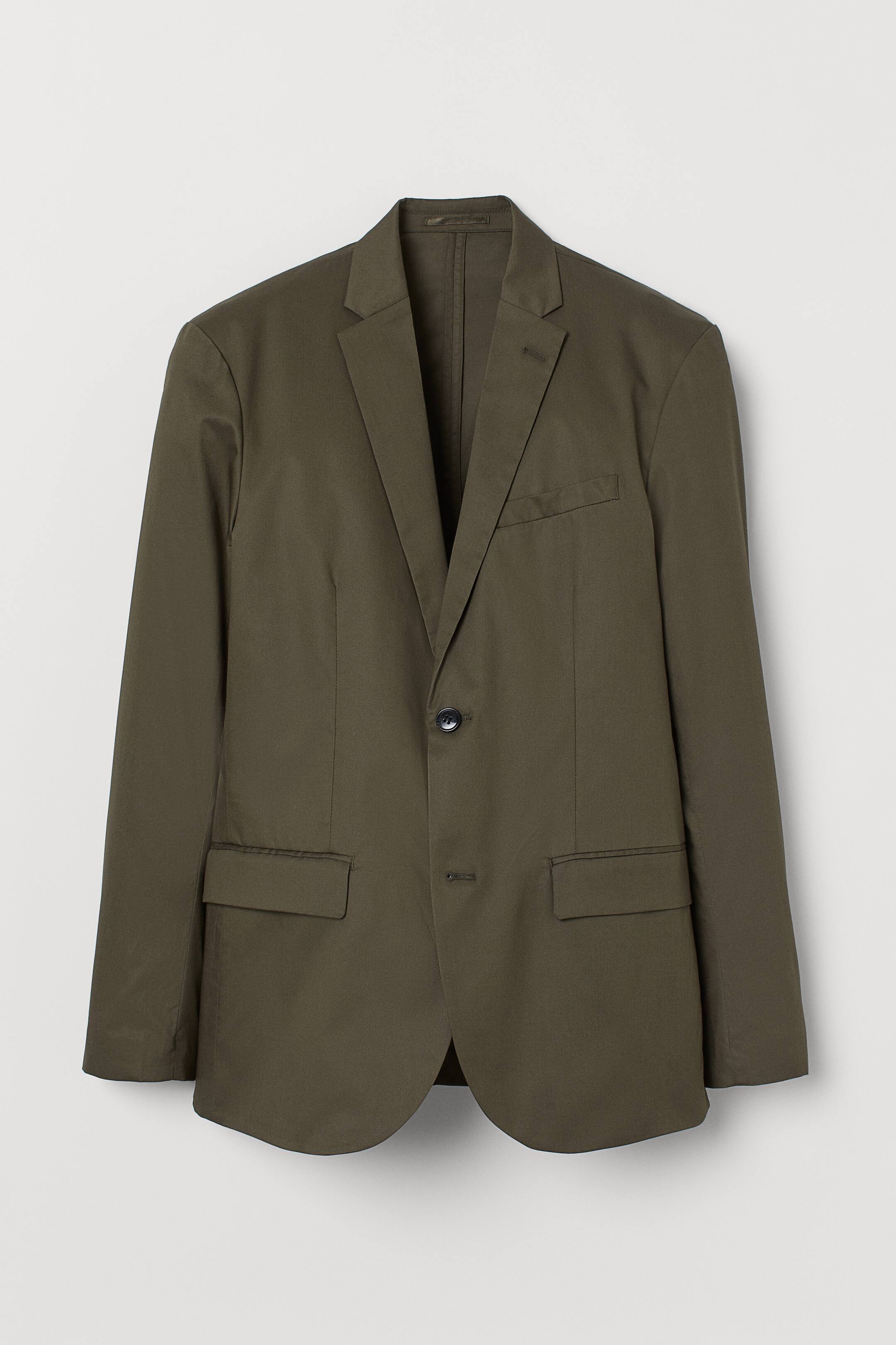 Slim Fit Unconstructed blazer - Long sleeve - Regular length 