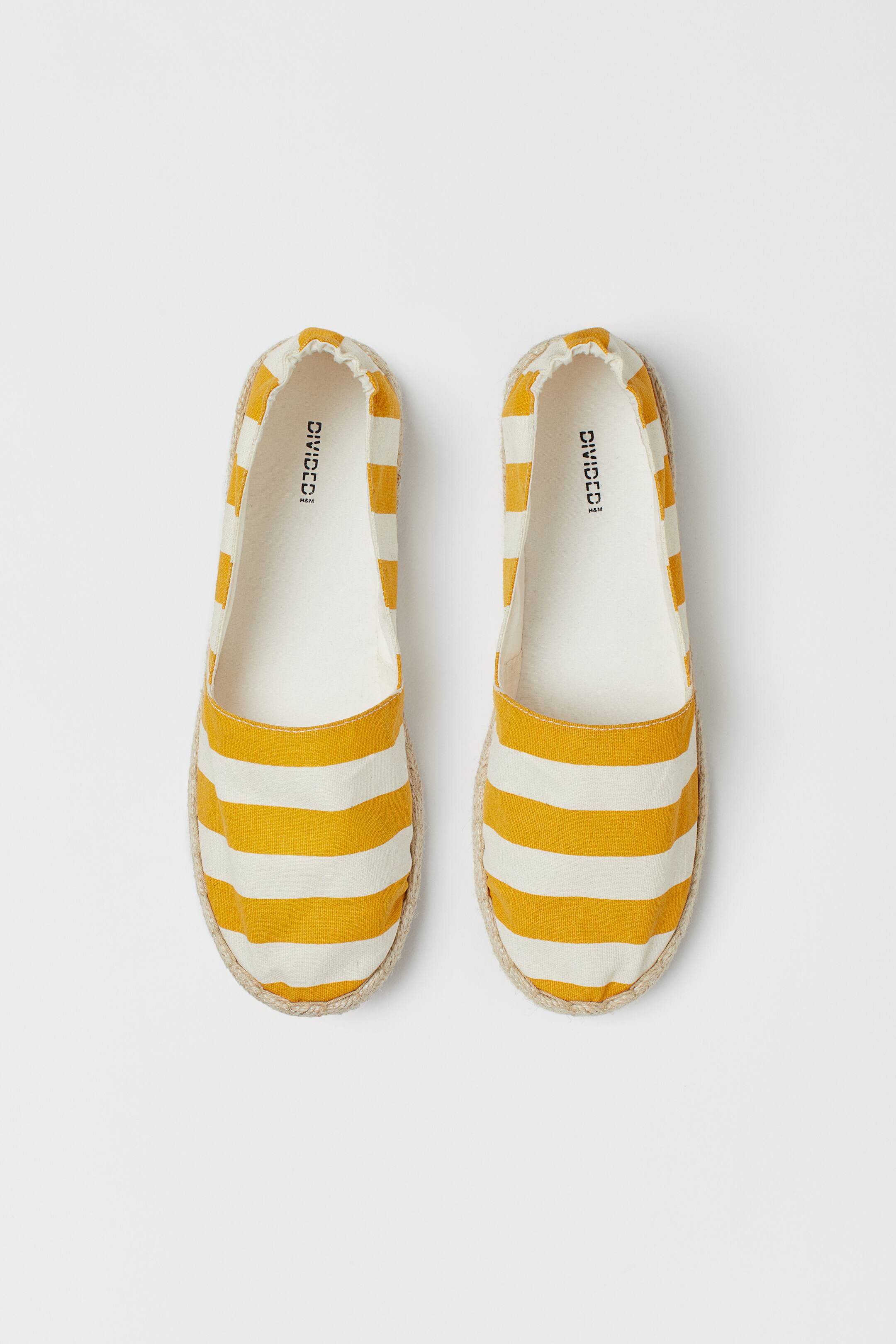 Größeres Bild ansehen: Espadrilles - Gelb/Weiss gestreift - Ladies | H&M DE 2