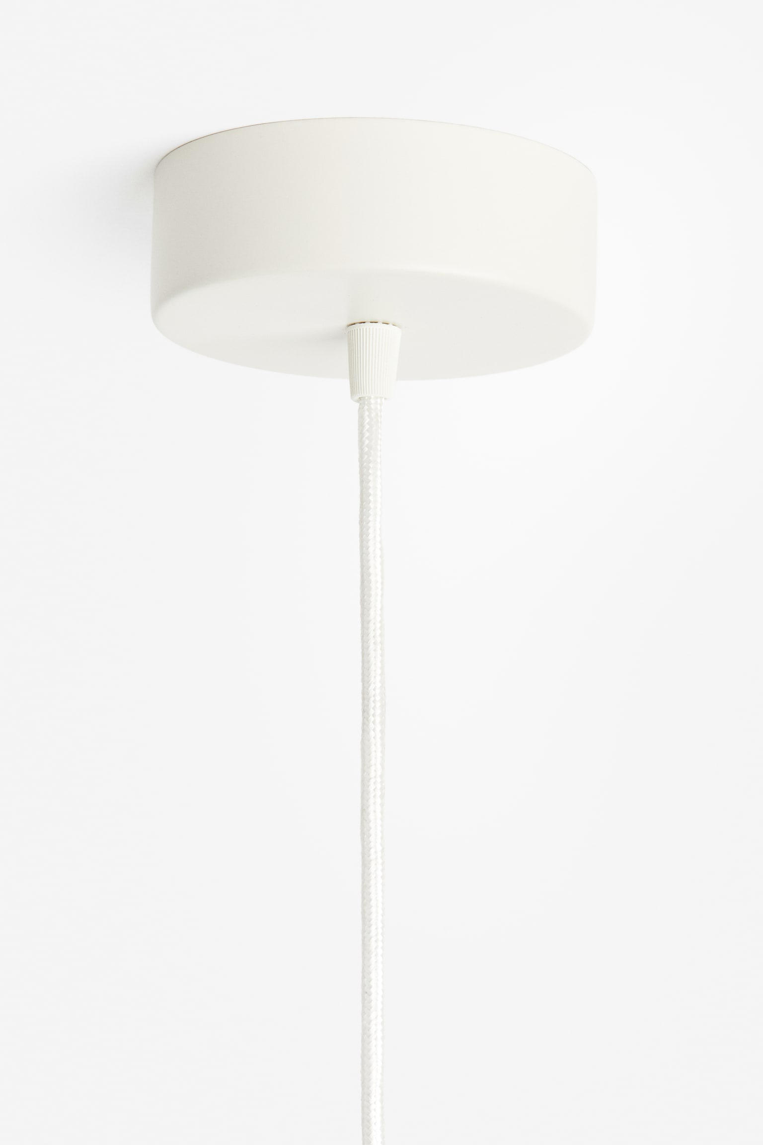 Metal pendant light - White - 4