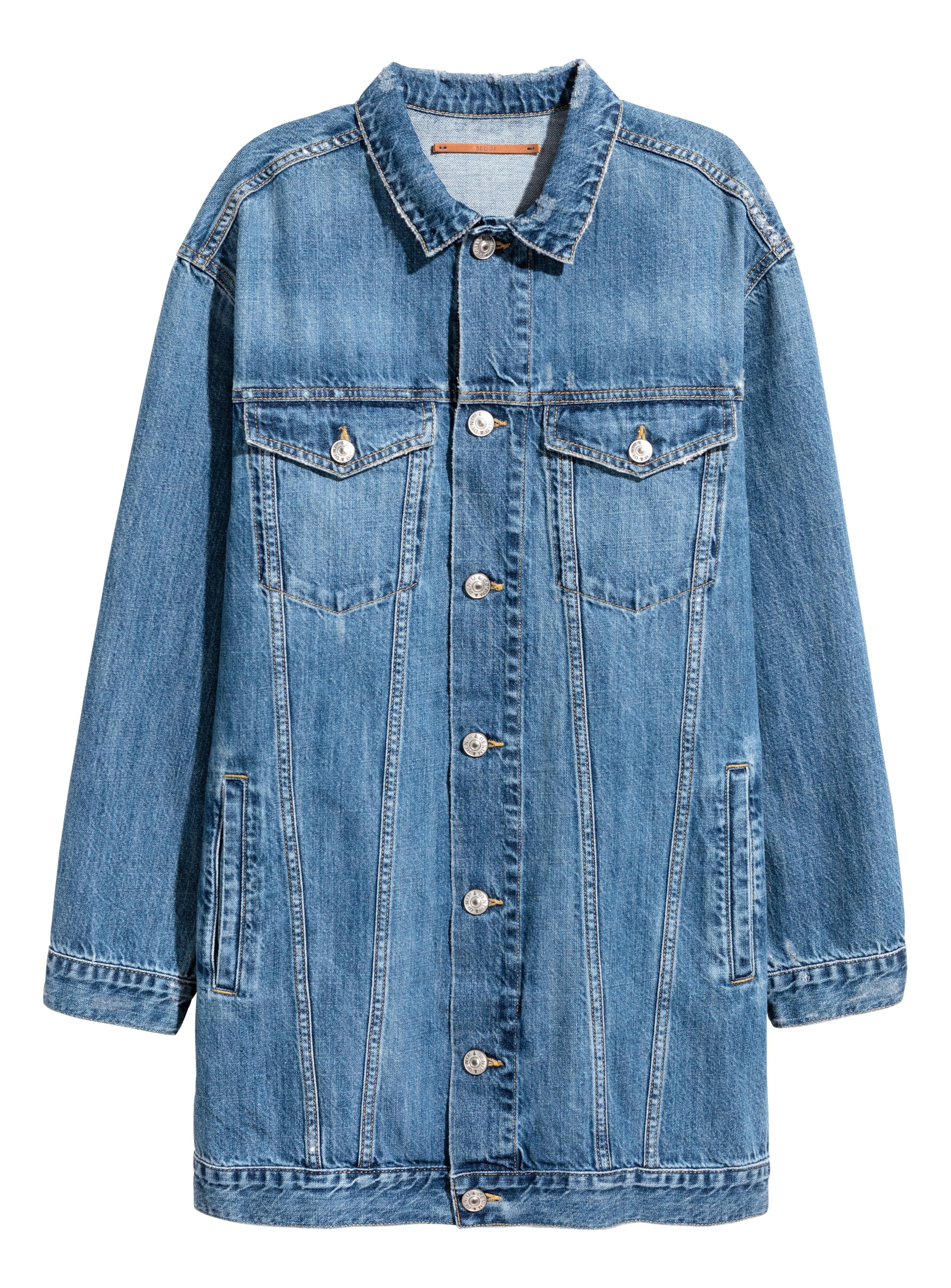 H&m veste en jean fashion femme