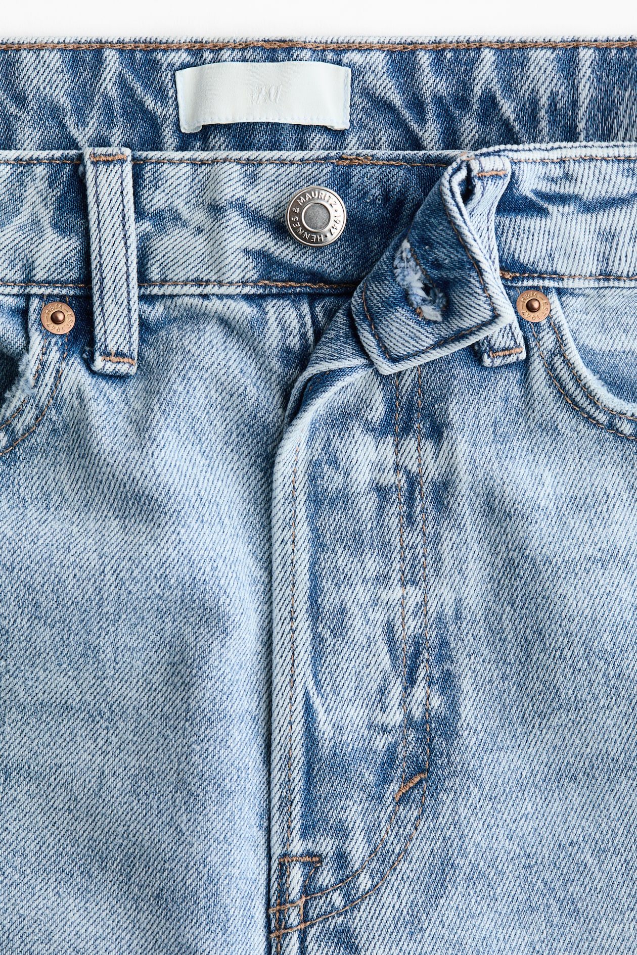 Denim Bermuda Shorts - image 3