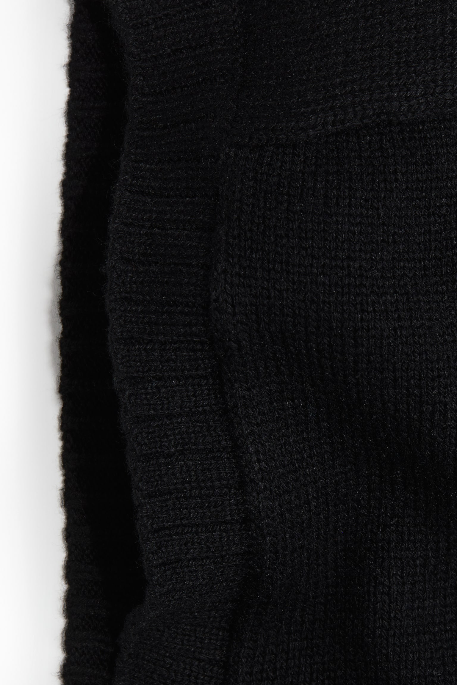 Knitted balaclava - Black - 2