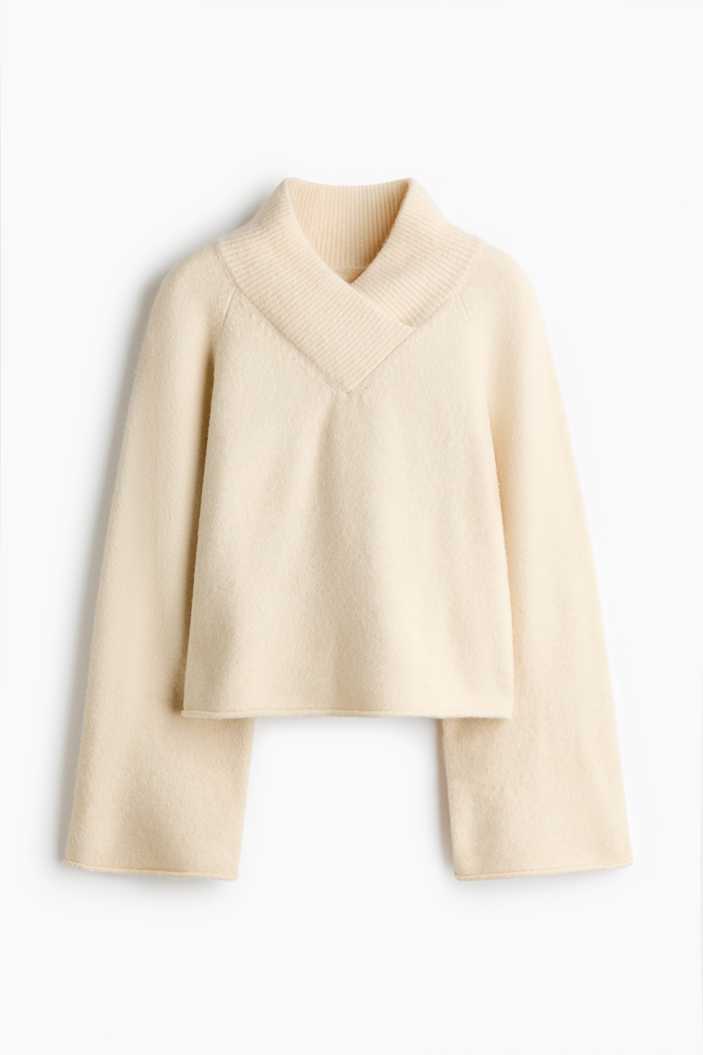 Shawl-collar jumper
