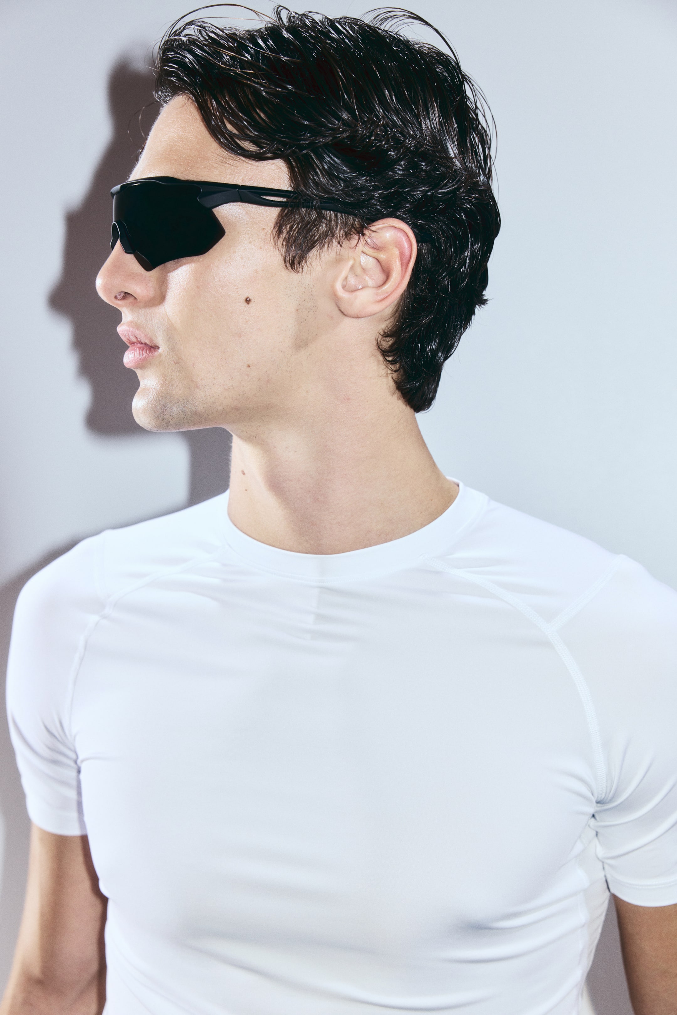 Prikaži veću sliku: Sportska majica Muscle Fit DryMove™ - Bela - Men | H&M RS 2