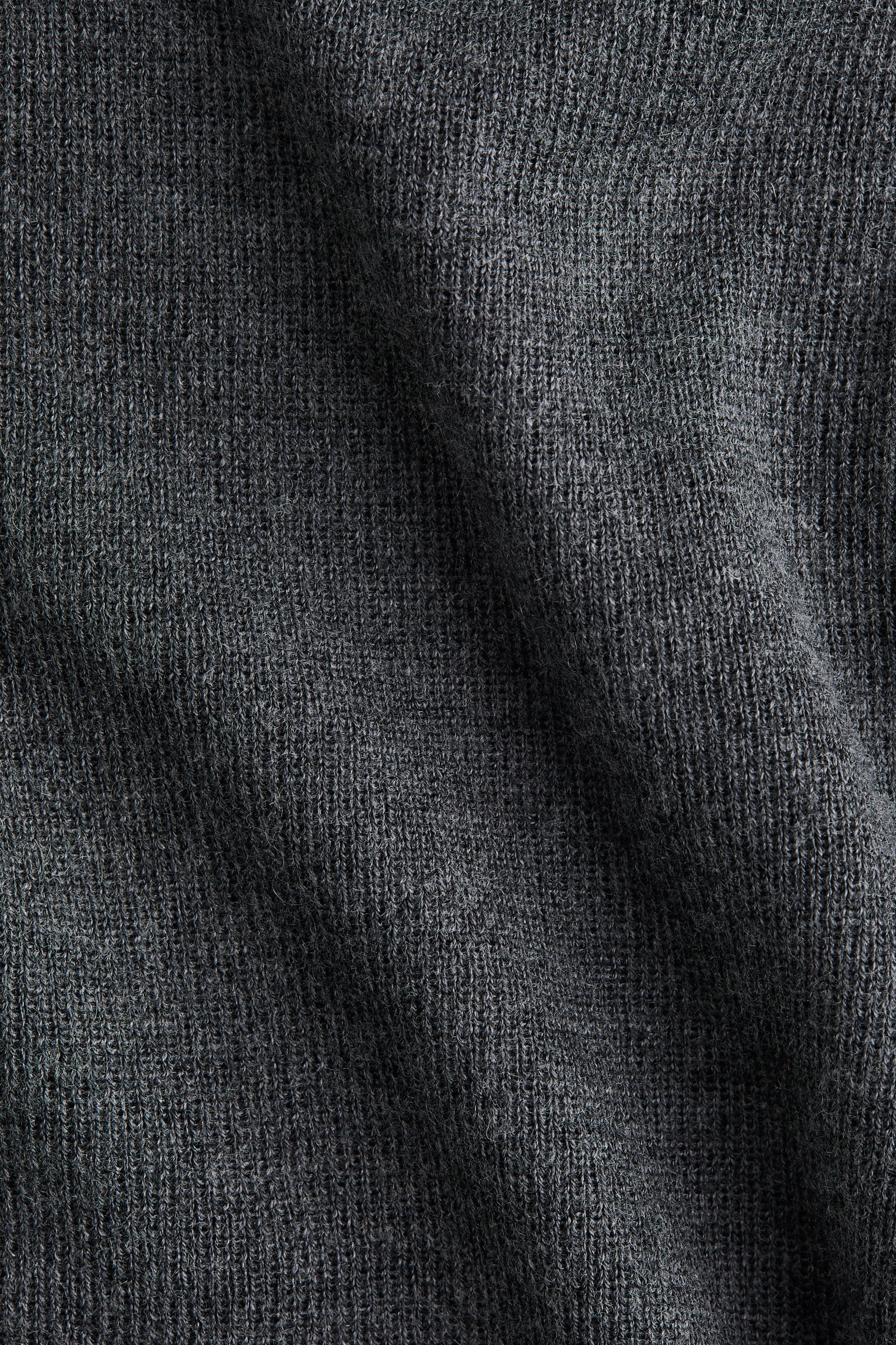 Off-the-shoulder jumper - Grey marl - 5