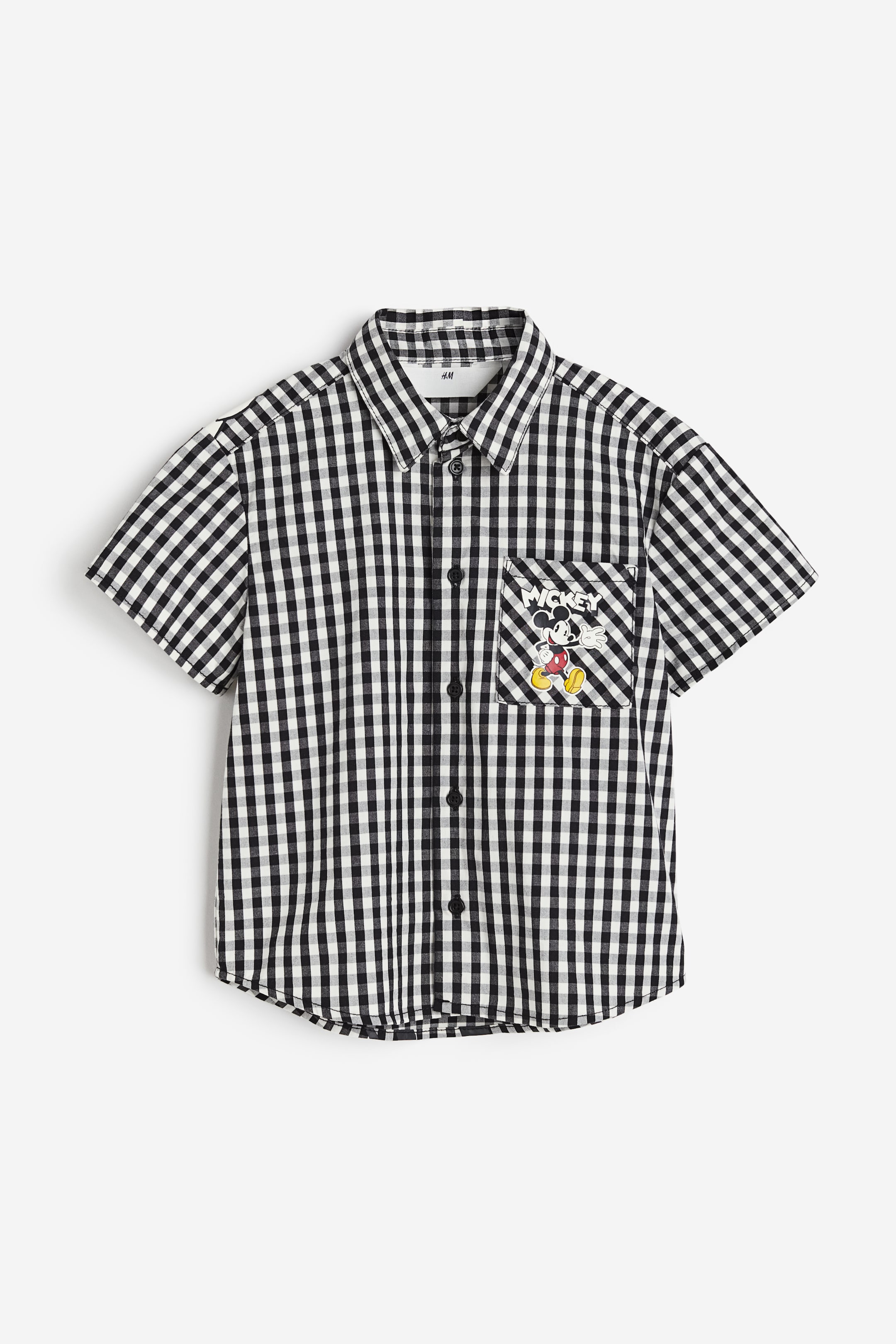 View larger image: Print-motif Shirt - Black/Mickey Mouse - Kids | H&M PH 1