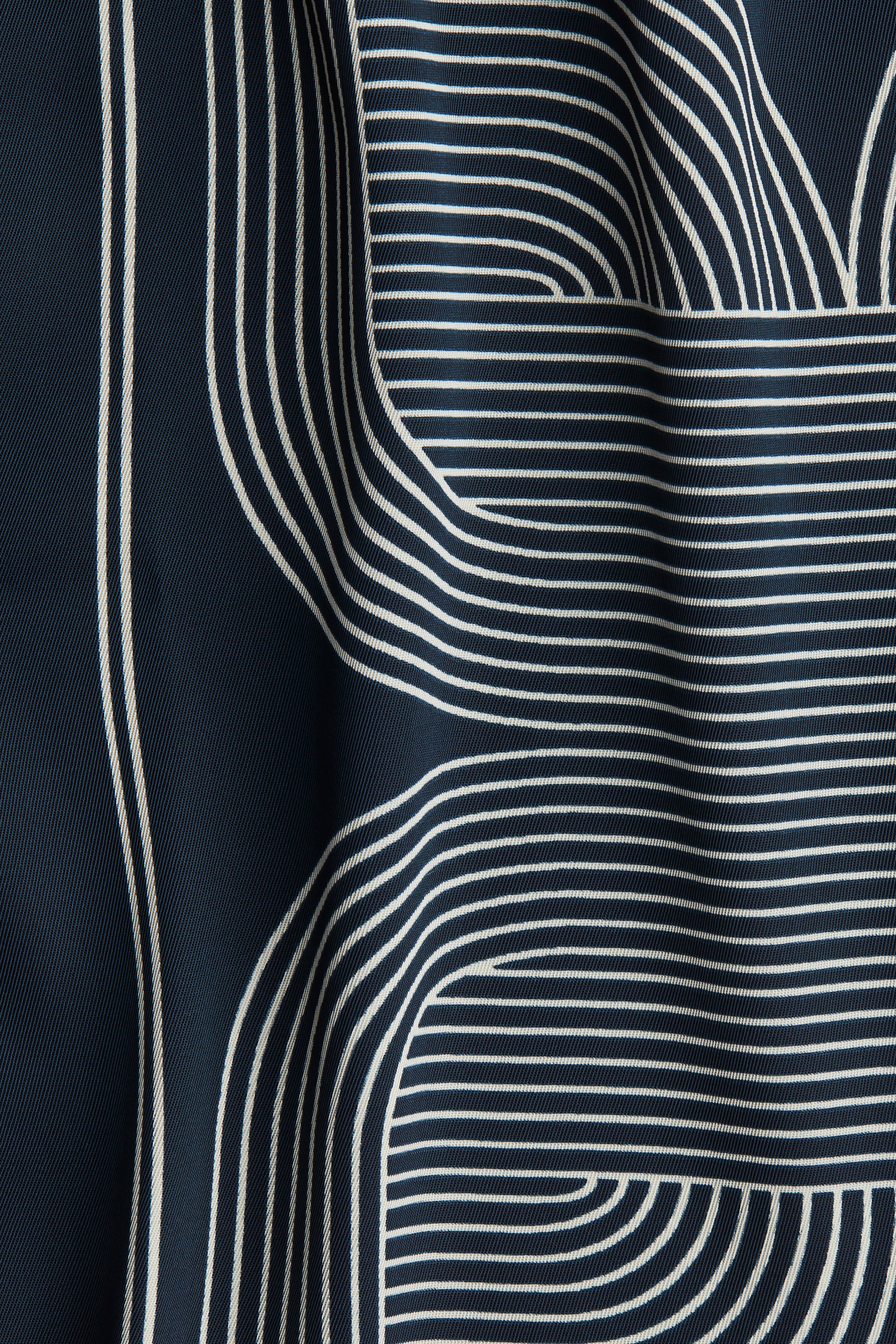 Drawstring twill shorts