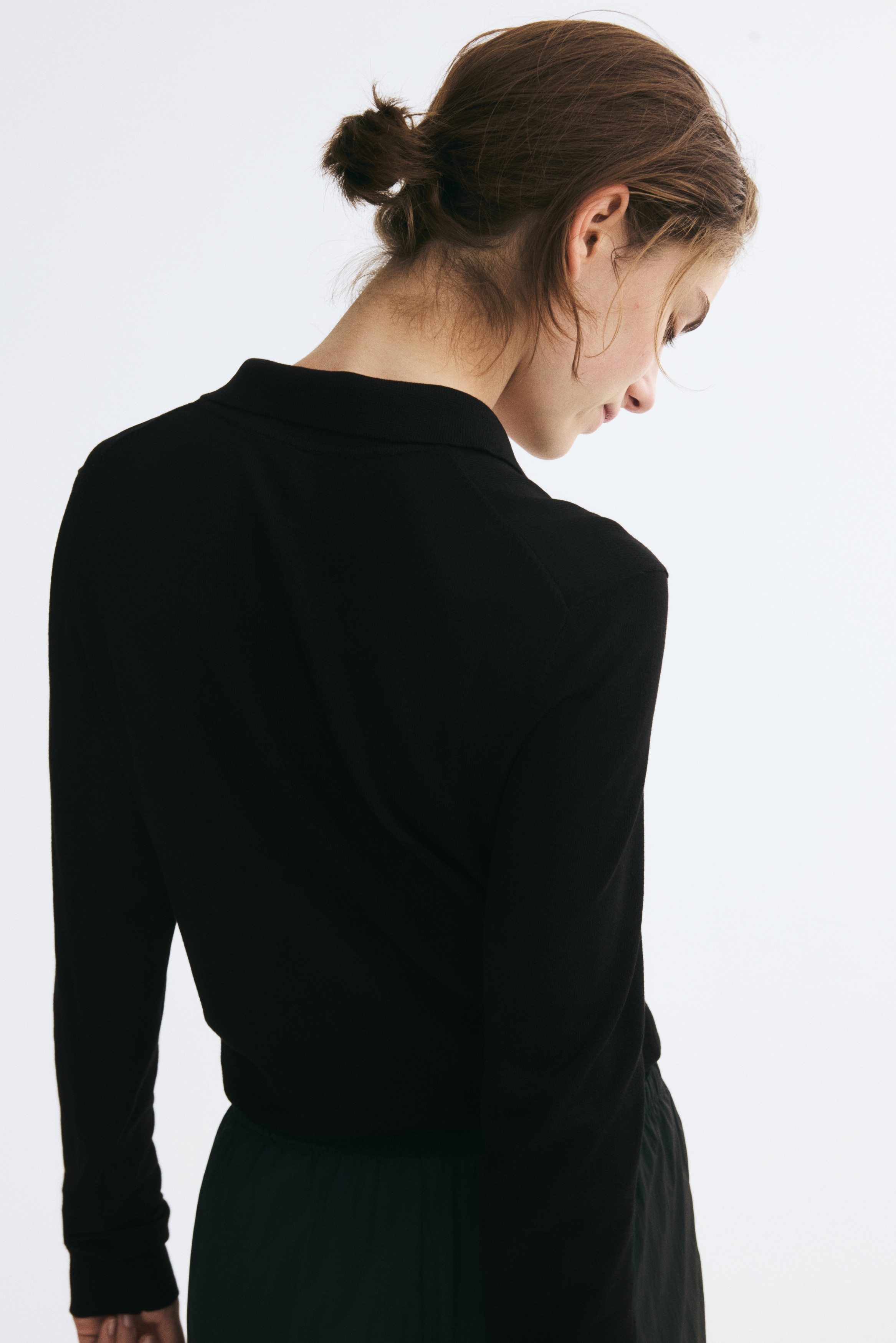 Fine-Knit Polo Shirt thumbnail 4